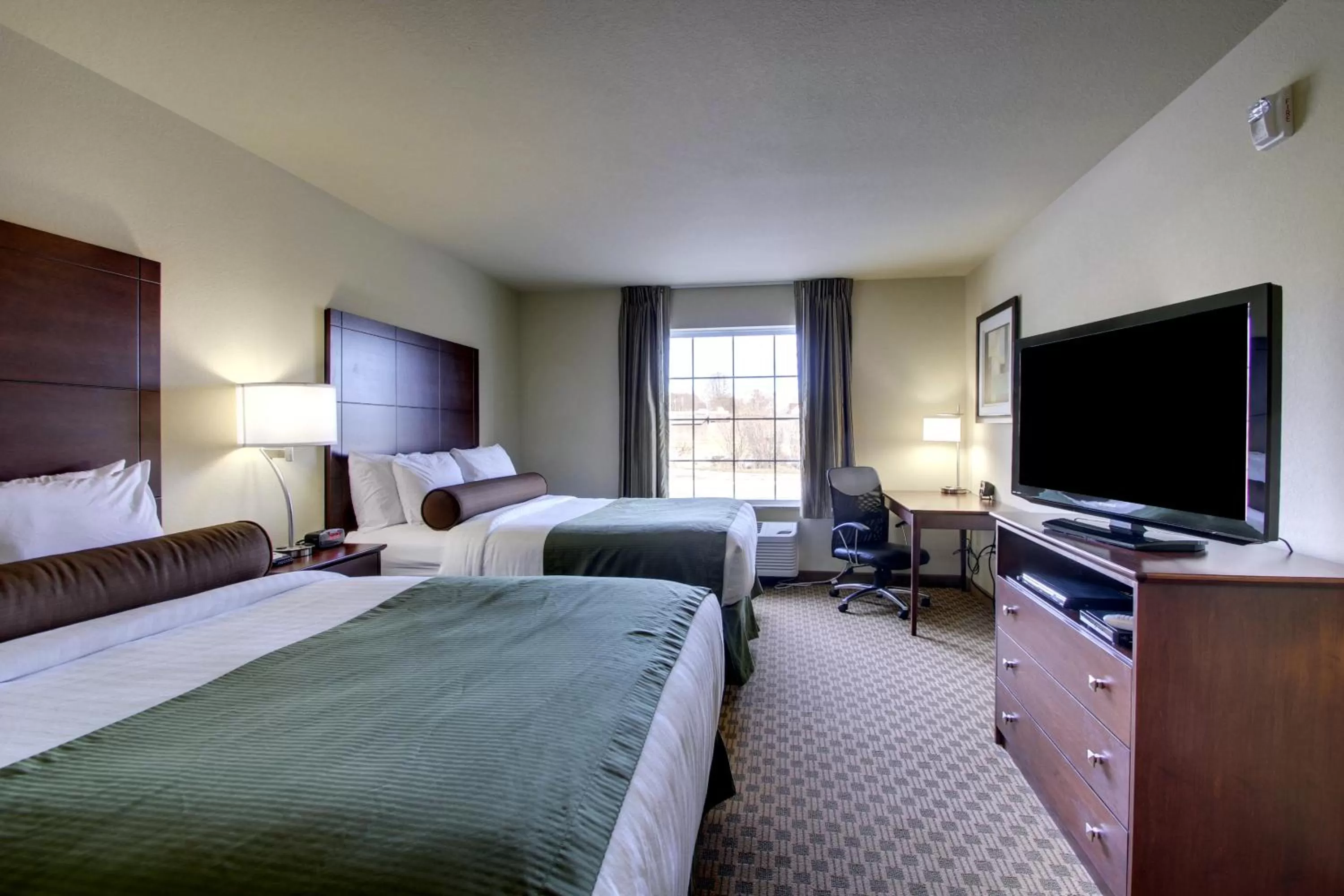 Queen Room with Two Queen Beds - Non-Smoking in Cobblestone Inn & Suites - Hartington