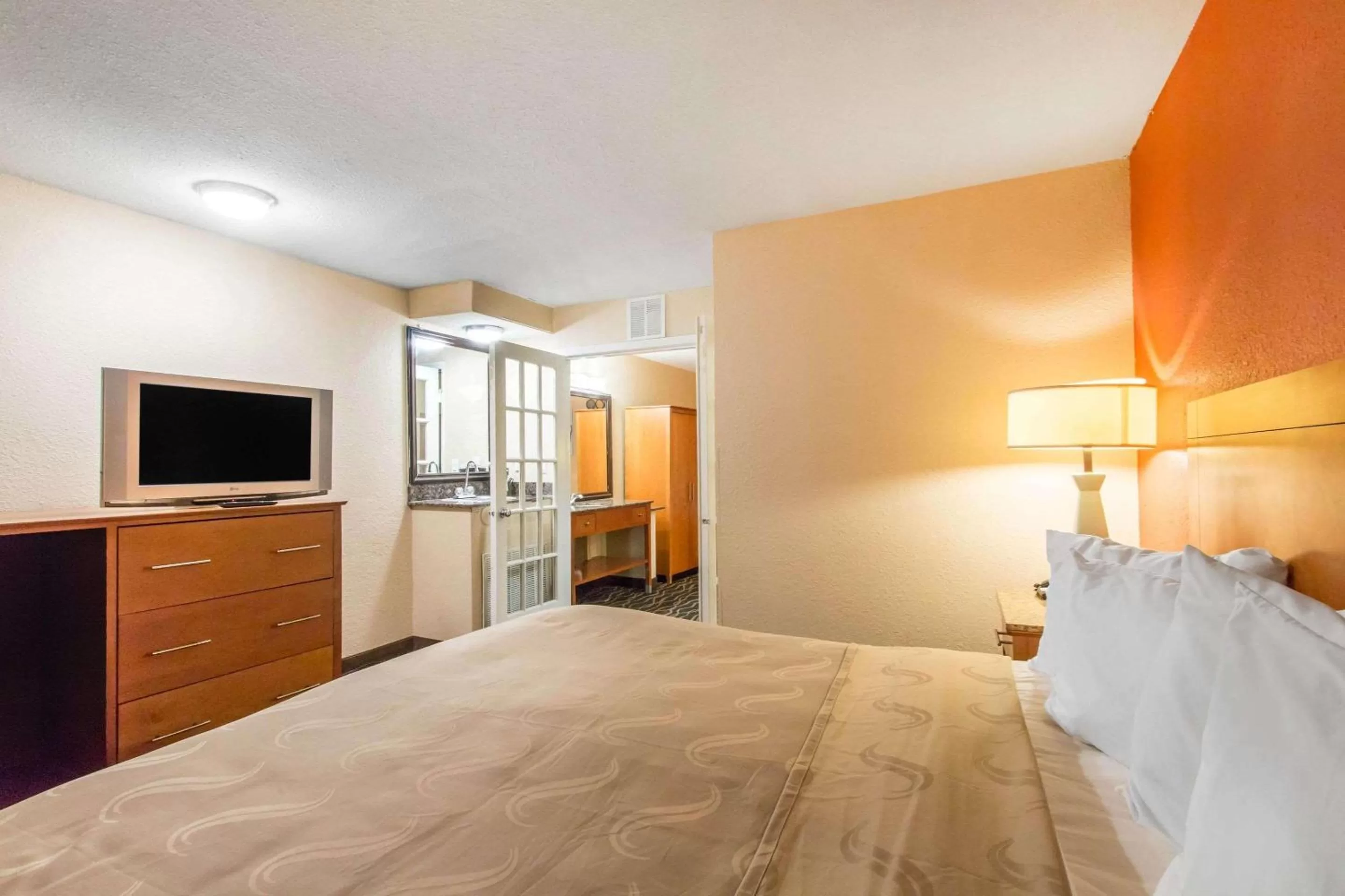 Two-Bedroom Suite with Two King Beds in Quality Inn & Suites I-35 near Frost Bank Center