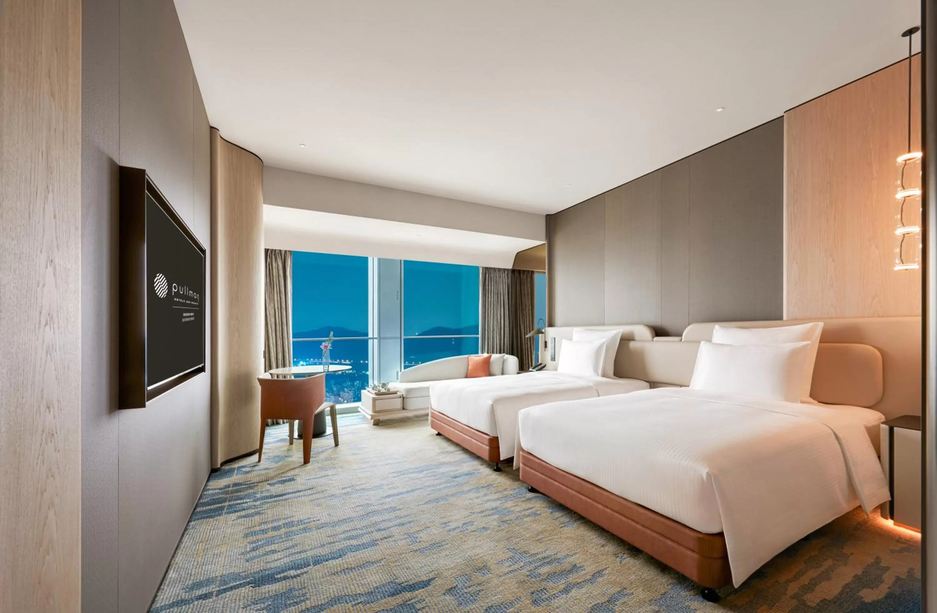 Deluxe Double Room with Two Double Beds in Pullman Shenzhen North