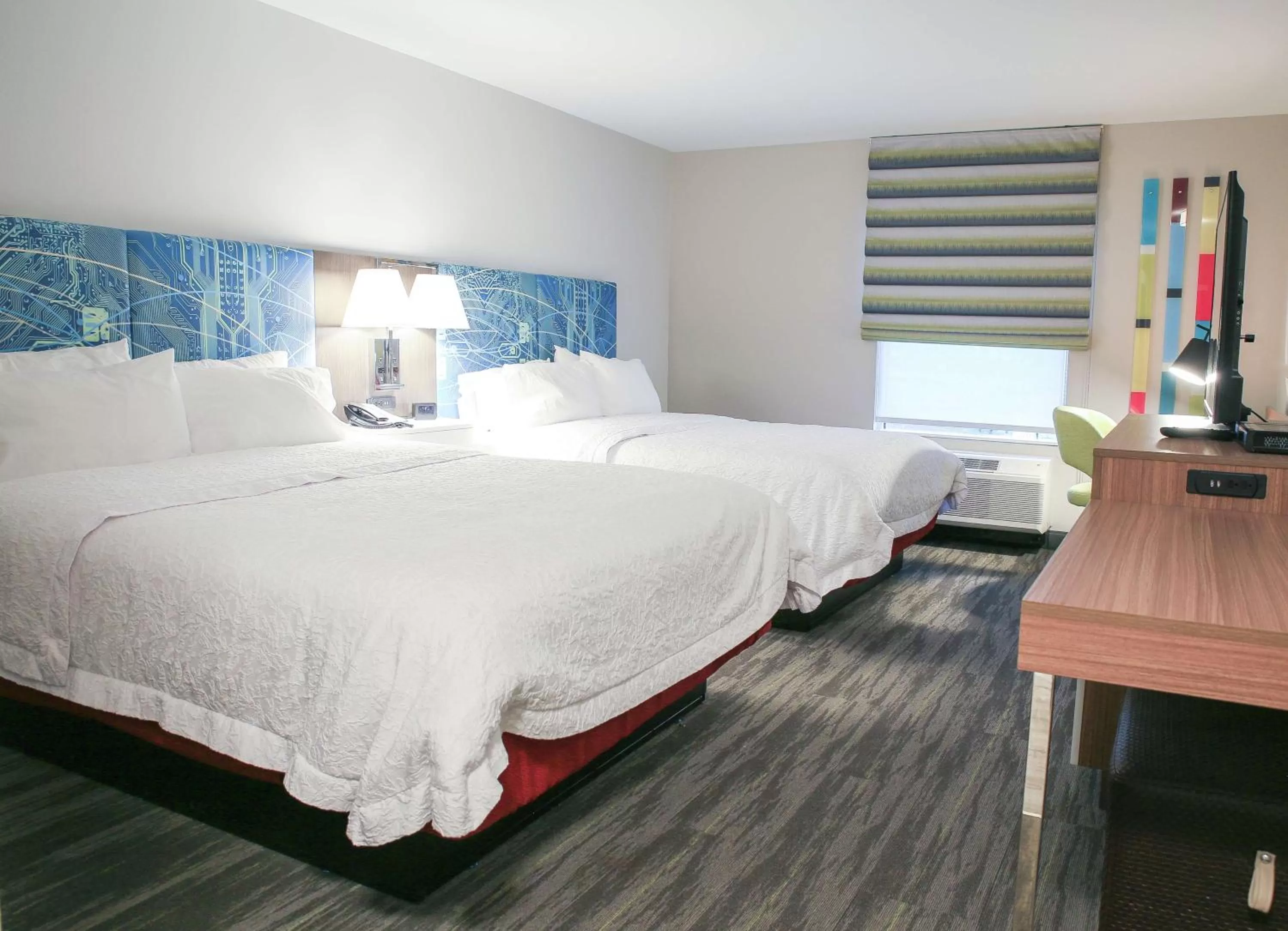 Queen Room with Two Queen Beds - Non-Smoking in Hampton Inn & Suites Mount Laurel/Moorestown
