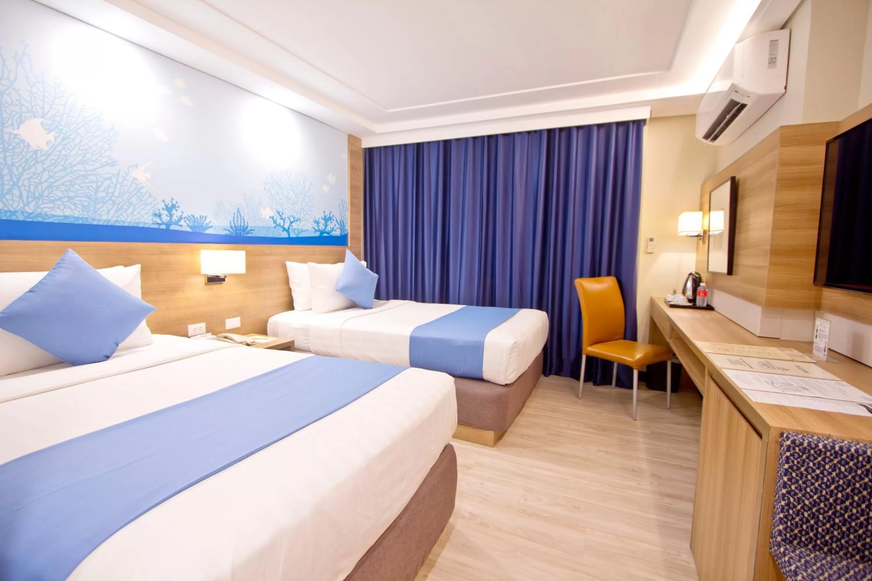 Superior Double Room in Crown Regency Hotel Makati