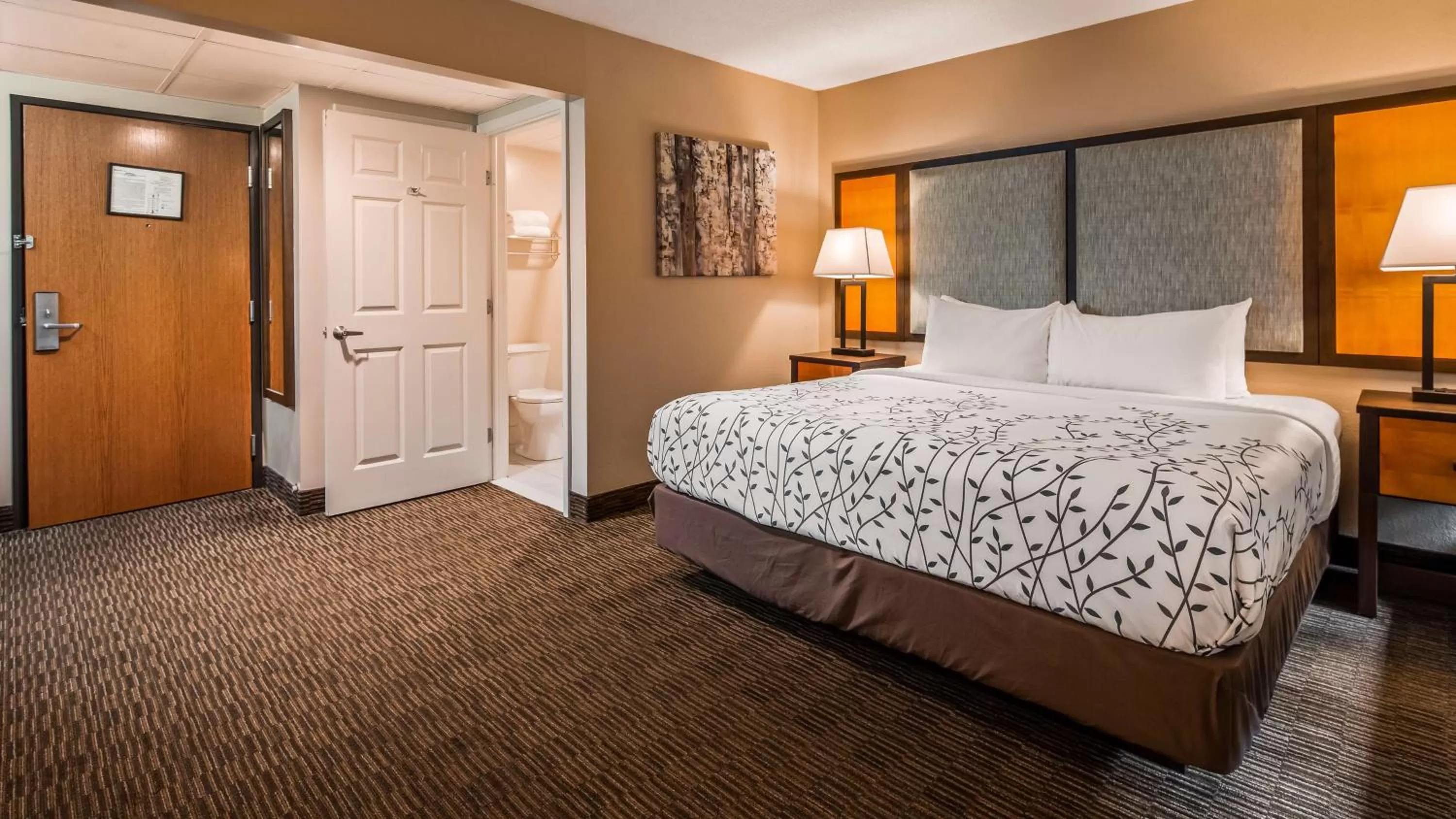 King Room with Courtyard View - Non-Smoking in Americinn by Wyndham Birch Run - Frankenmuth