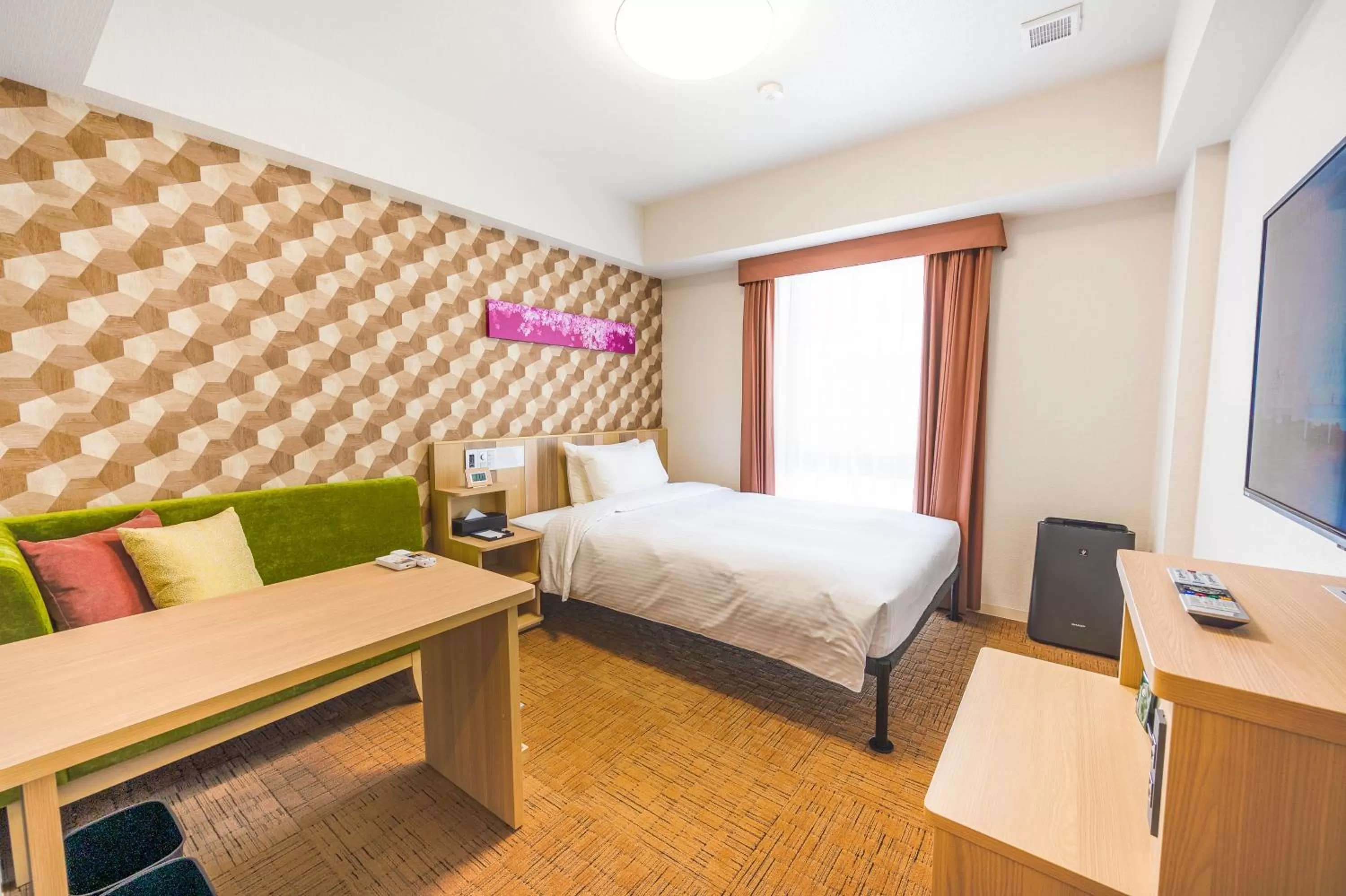 Double Room - single occupancy in Tabino Hotel lit Matsumoto Milky white Onsen