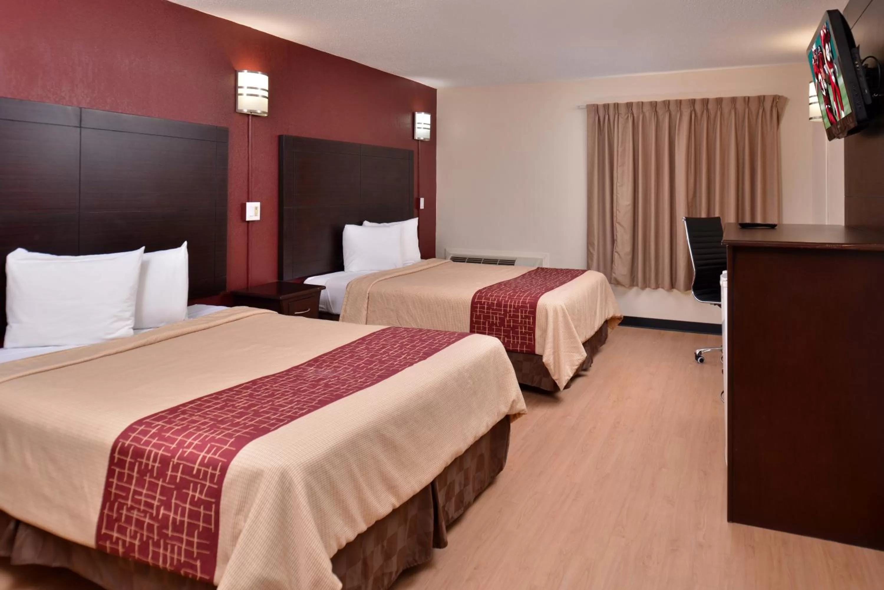 Superior Room with Two Queen Beds Non-Smoking in Red Roof Inn Van Horn