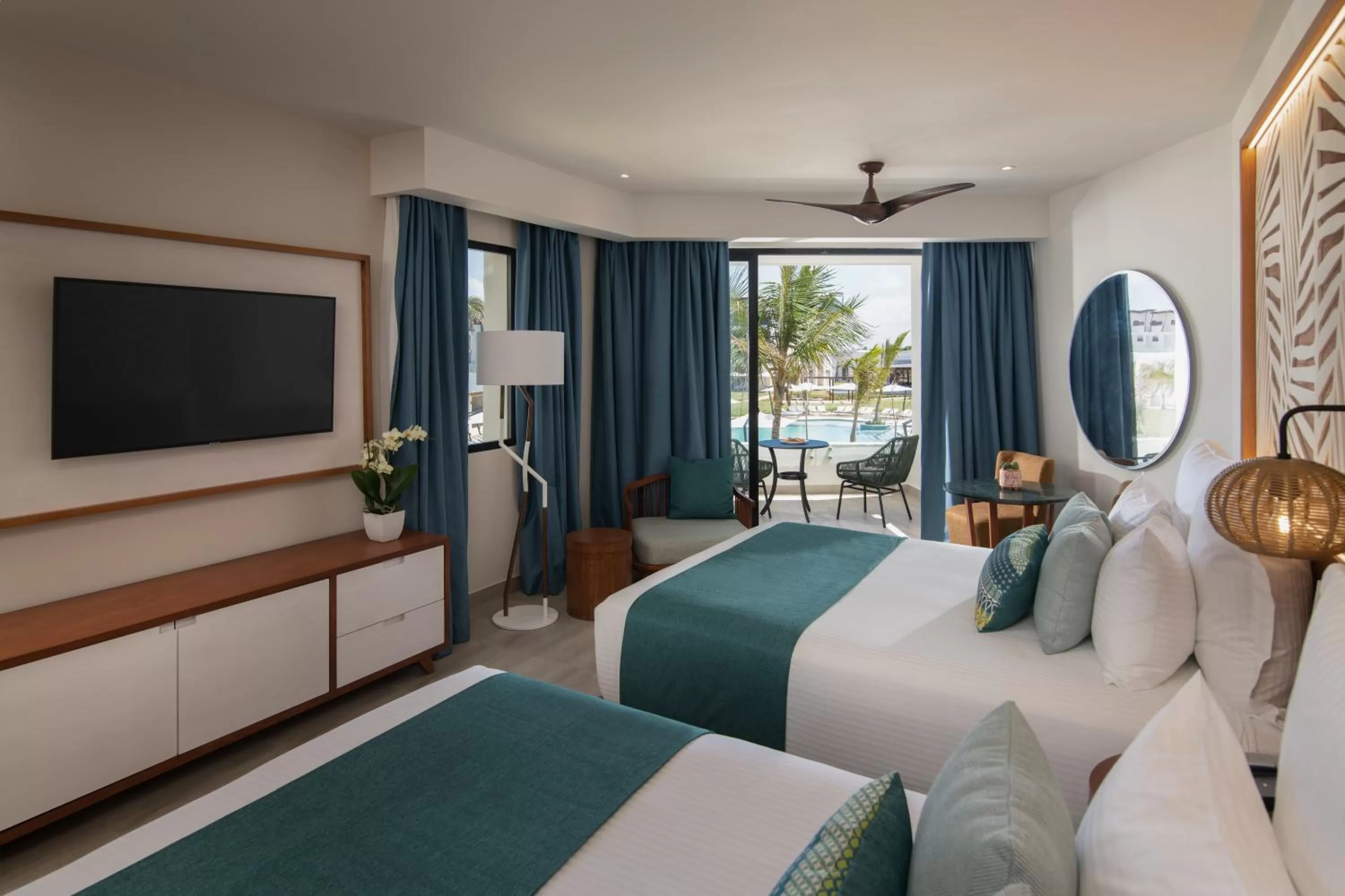 Junior Suite Pool View Double - single occupancy in Dreams Macao Beach Punta Cana - All Inclusive