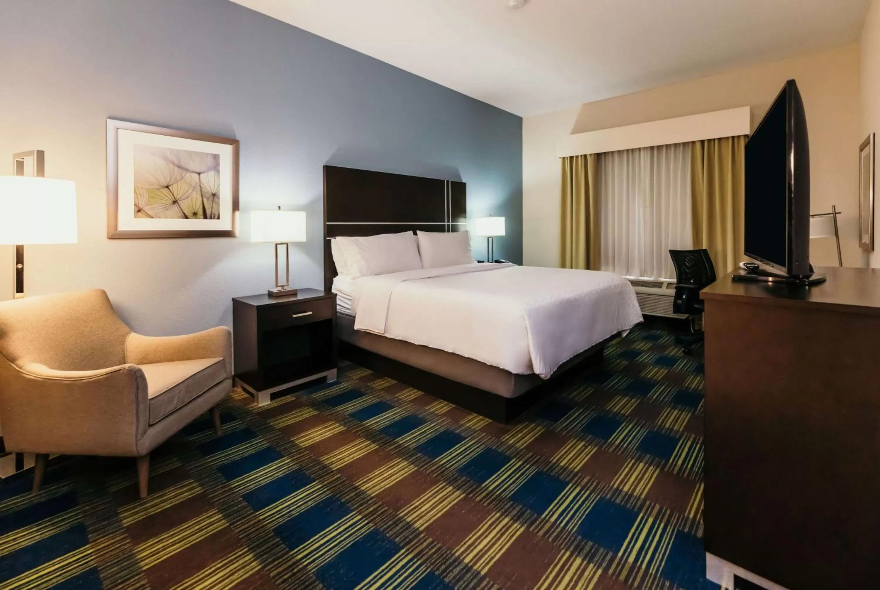 King Room with Mobility Access and Bathtub with Grab Bars, Non-Smoking in La Quinta Inn & Suites by Wyndham Ankeny IA - Des Moines IA