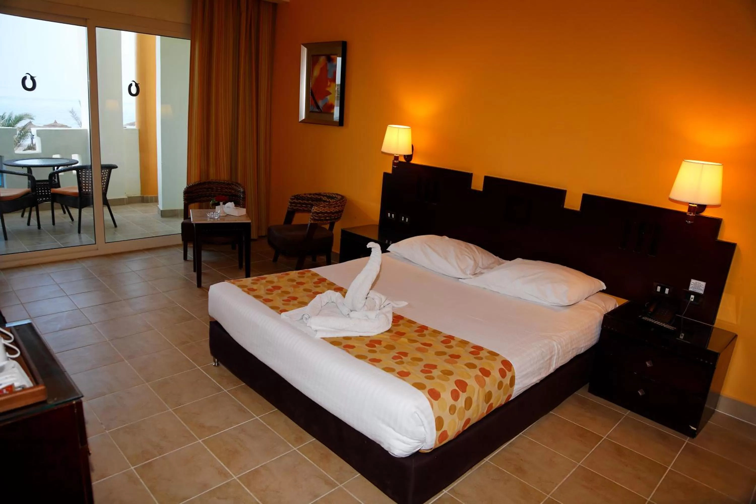 Superior Double or Twin Room with Sea View in Coral Sun Beach