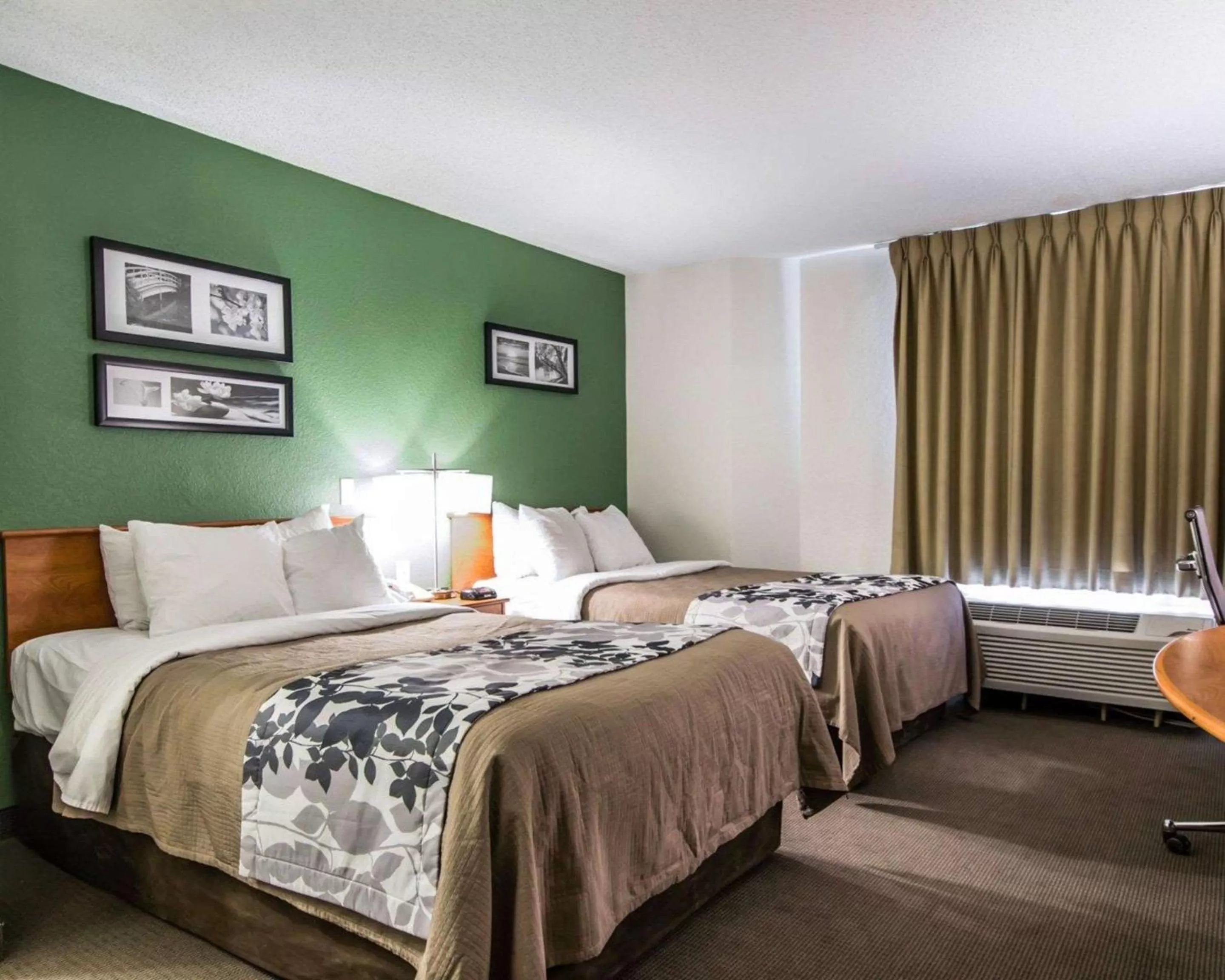 Double Room with Two Double Beds - Non-Smoking in Sleep Inn