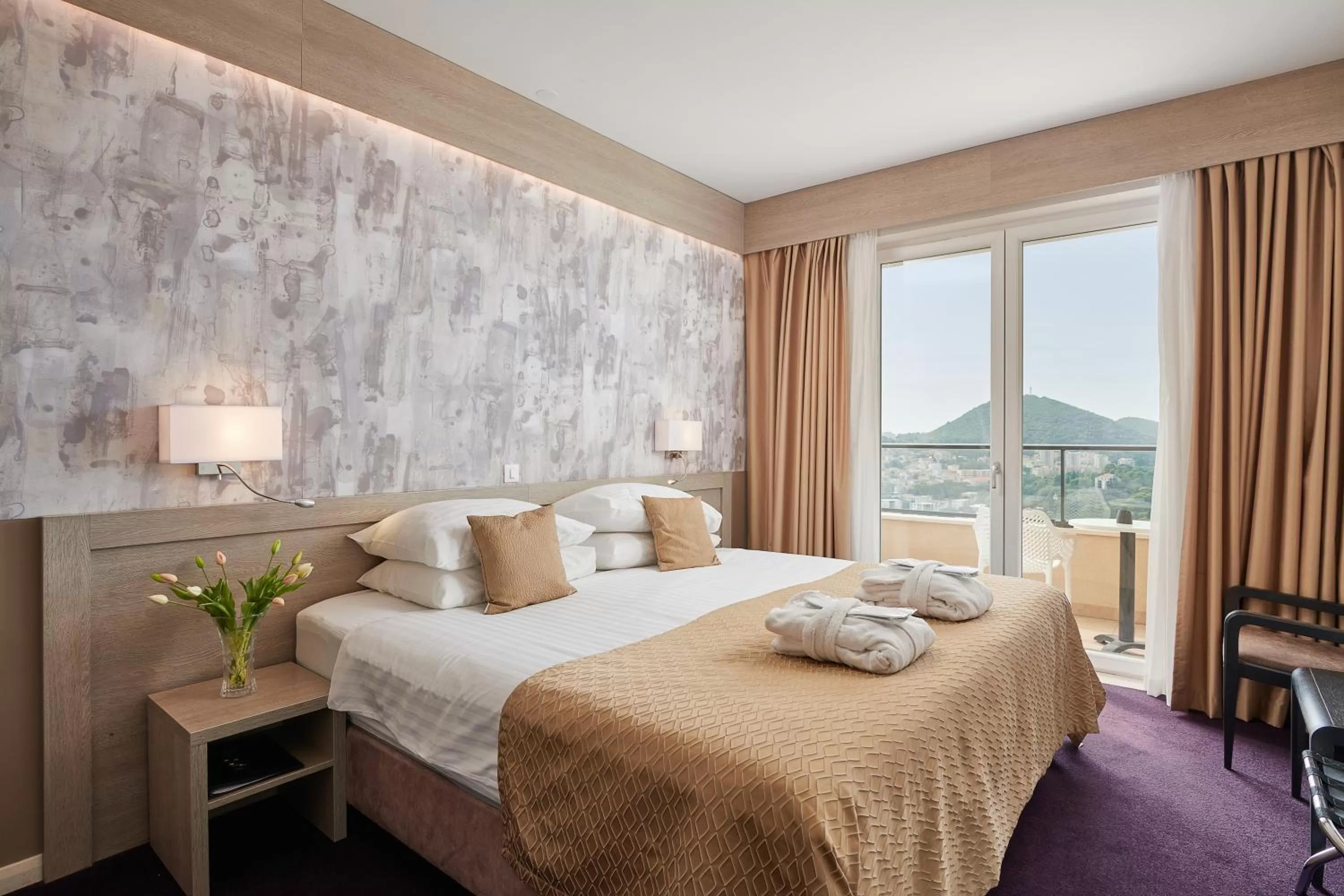 Premium Room with Sea View and Balcony in Hotel Adria