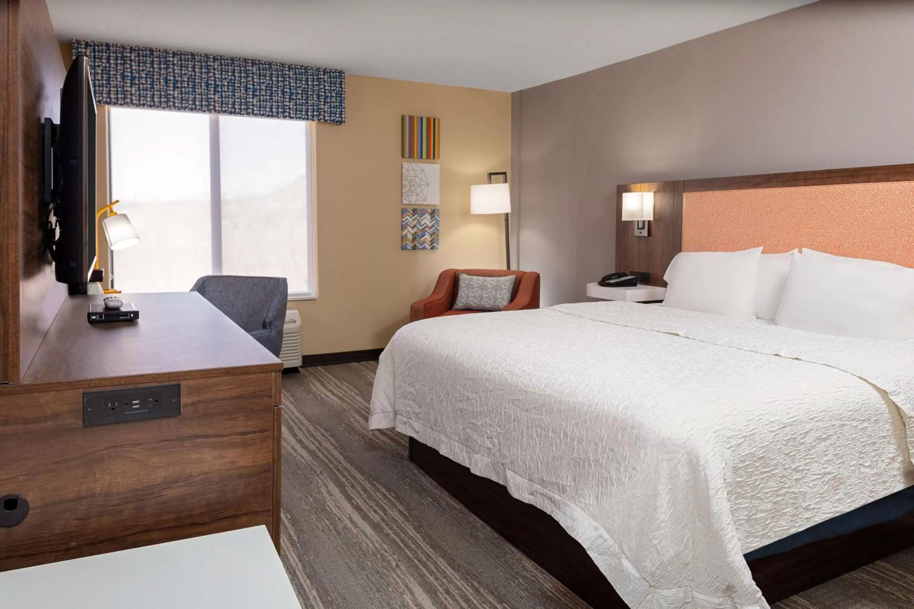 King Room with Sofa Bed and Study - Non-Smoking in Hampton Inn Castle Rock