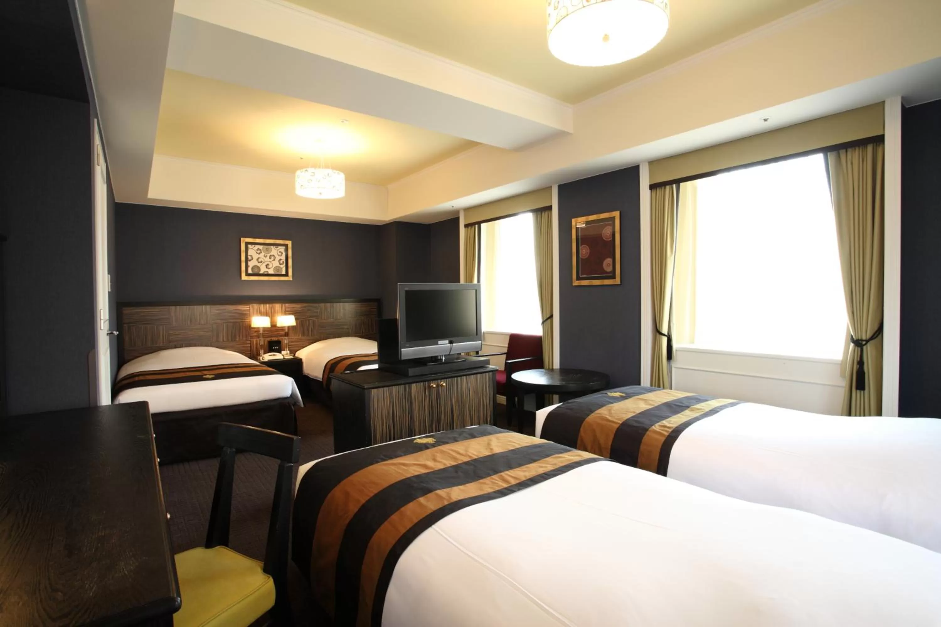 Quadruple Room with Bath in Hotel Monterey Kyoto