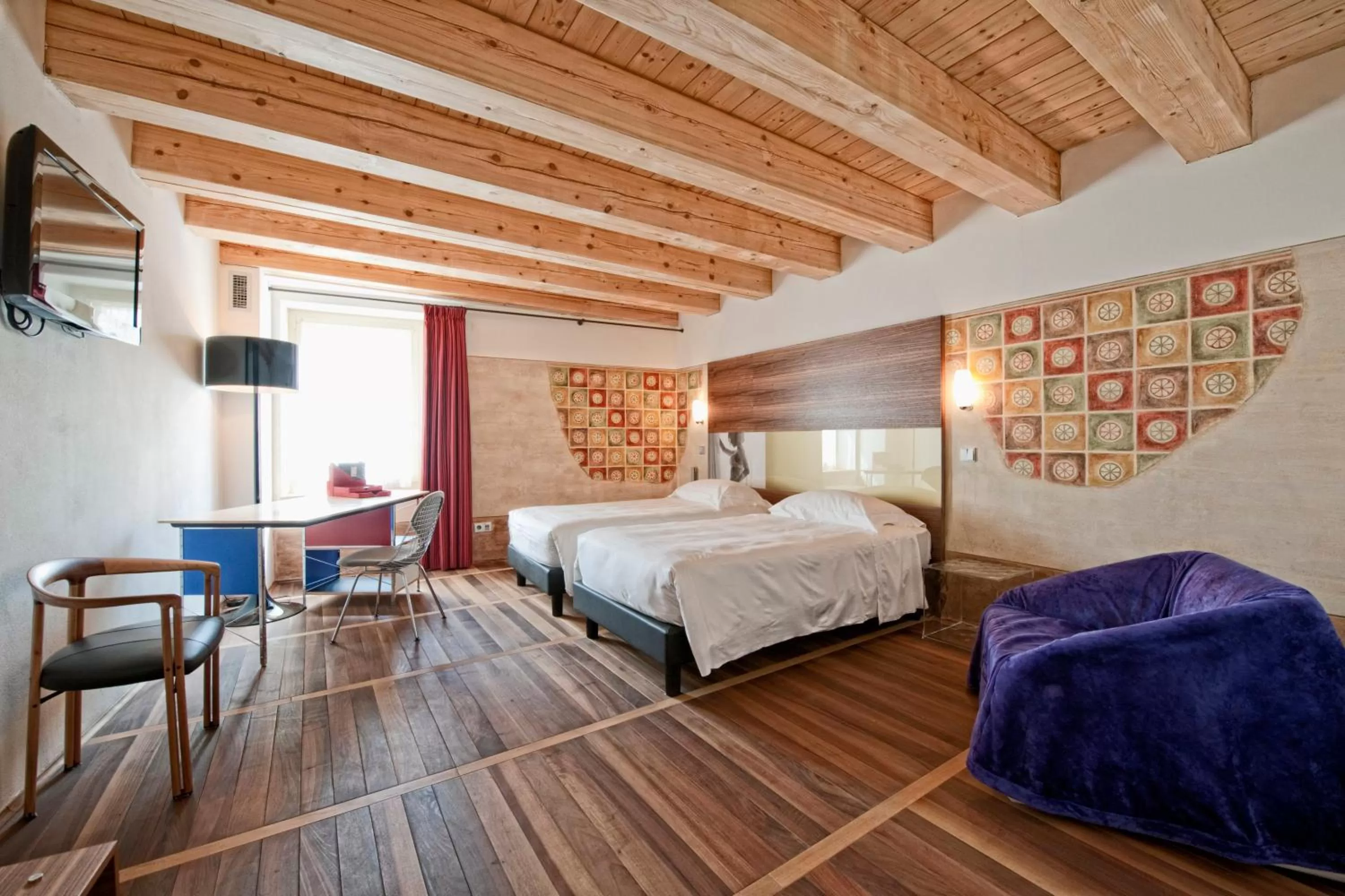 Deluxe Triple Room with Spa Access in Hotel Veronesi La Torre