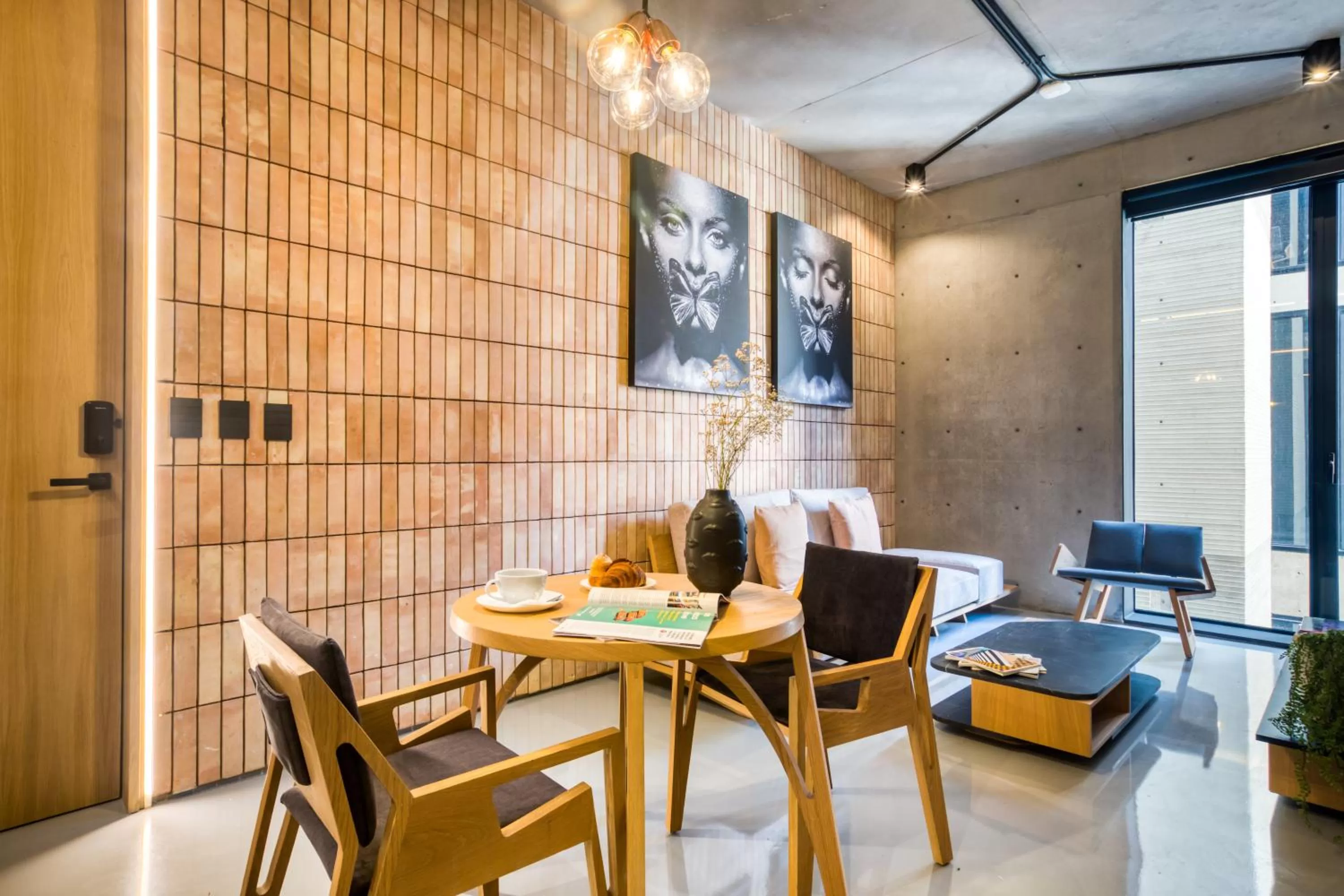 Connected Apartments with Futons in Boga Mexico City by Lumina