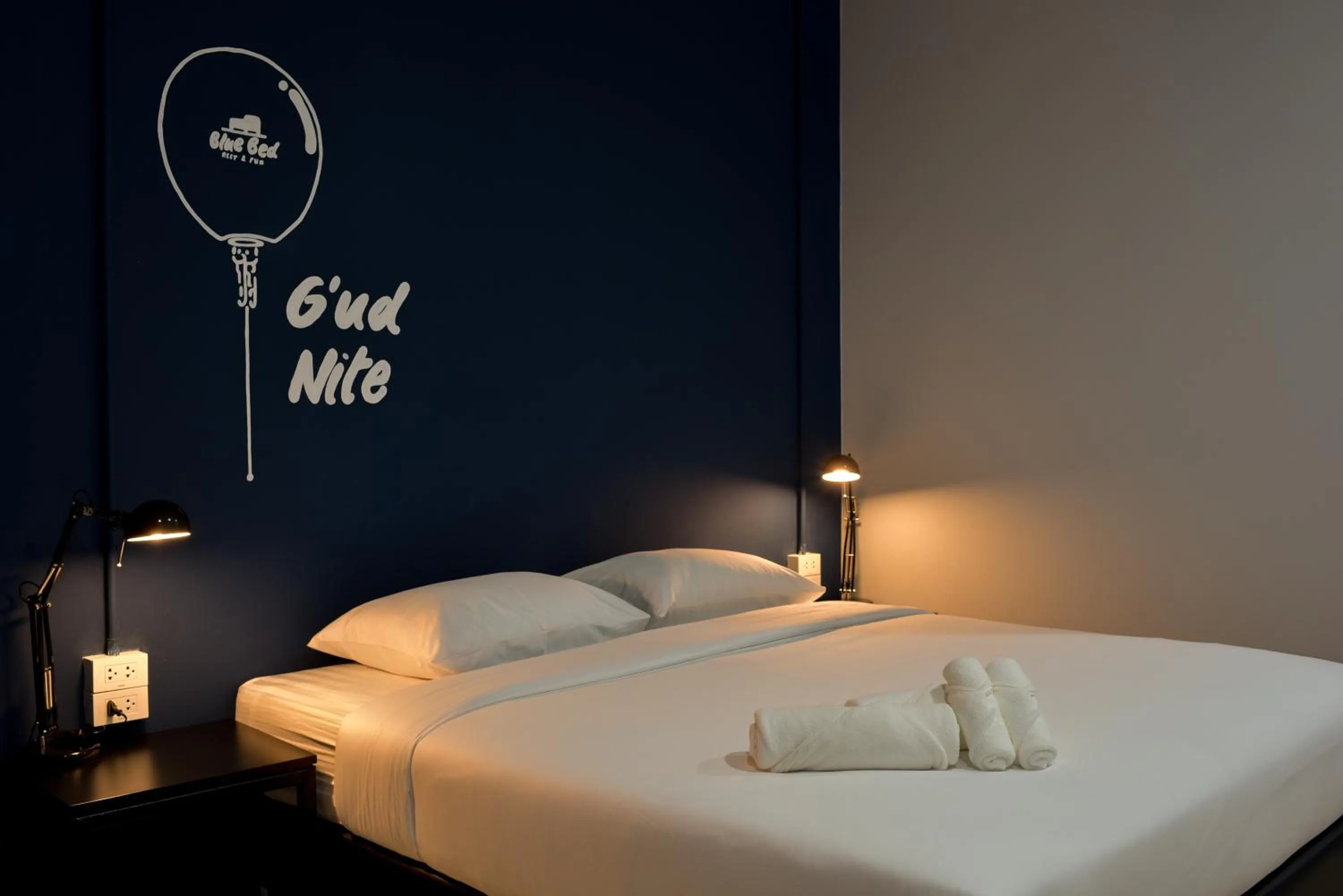 Double Room in Blue Bed Hotel