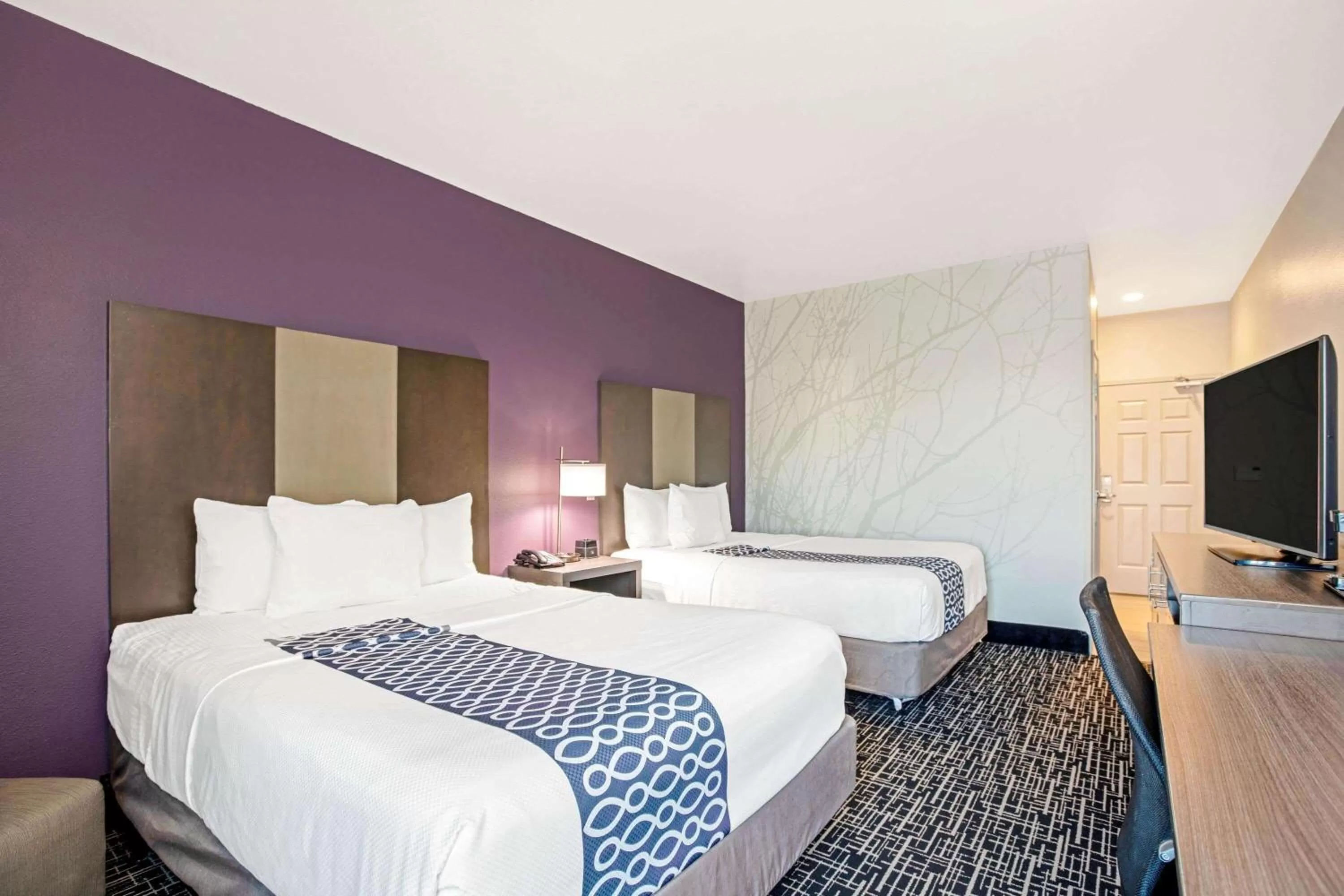 Queen Room with Two Queen Beds and Roll-in Shower - Mobility/Hearing Accessible - Non-Smoking in La Quinta by Wyndham Corpus Christi - Portland