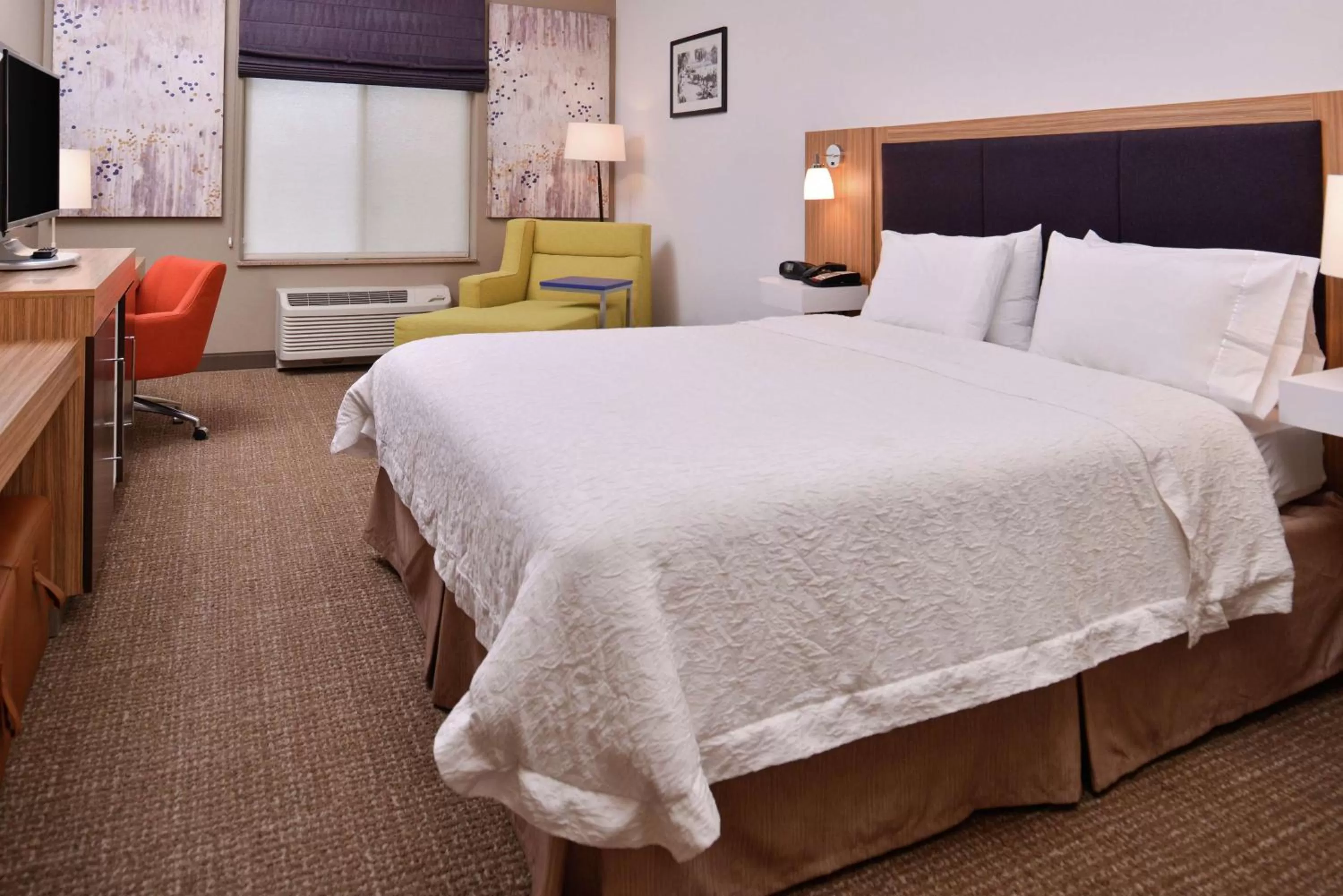 King Room with King Bed - Non-Smoking in Hampton Inn & Suites Woodland-Sacramento Area