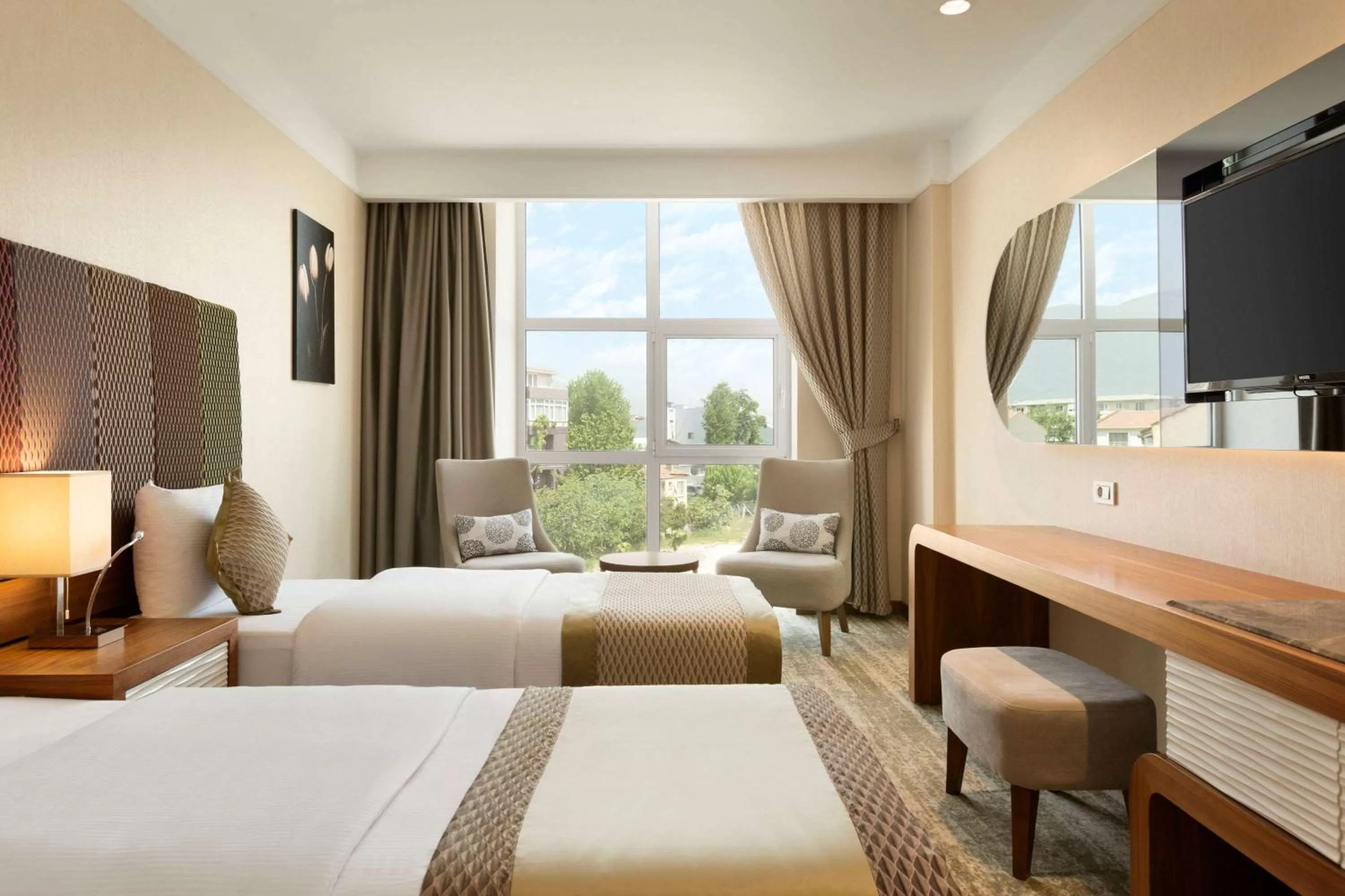 Twin Room - Non-Smoking in Ramada by Wyndham Gemli̇k