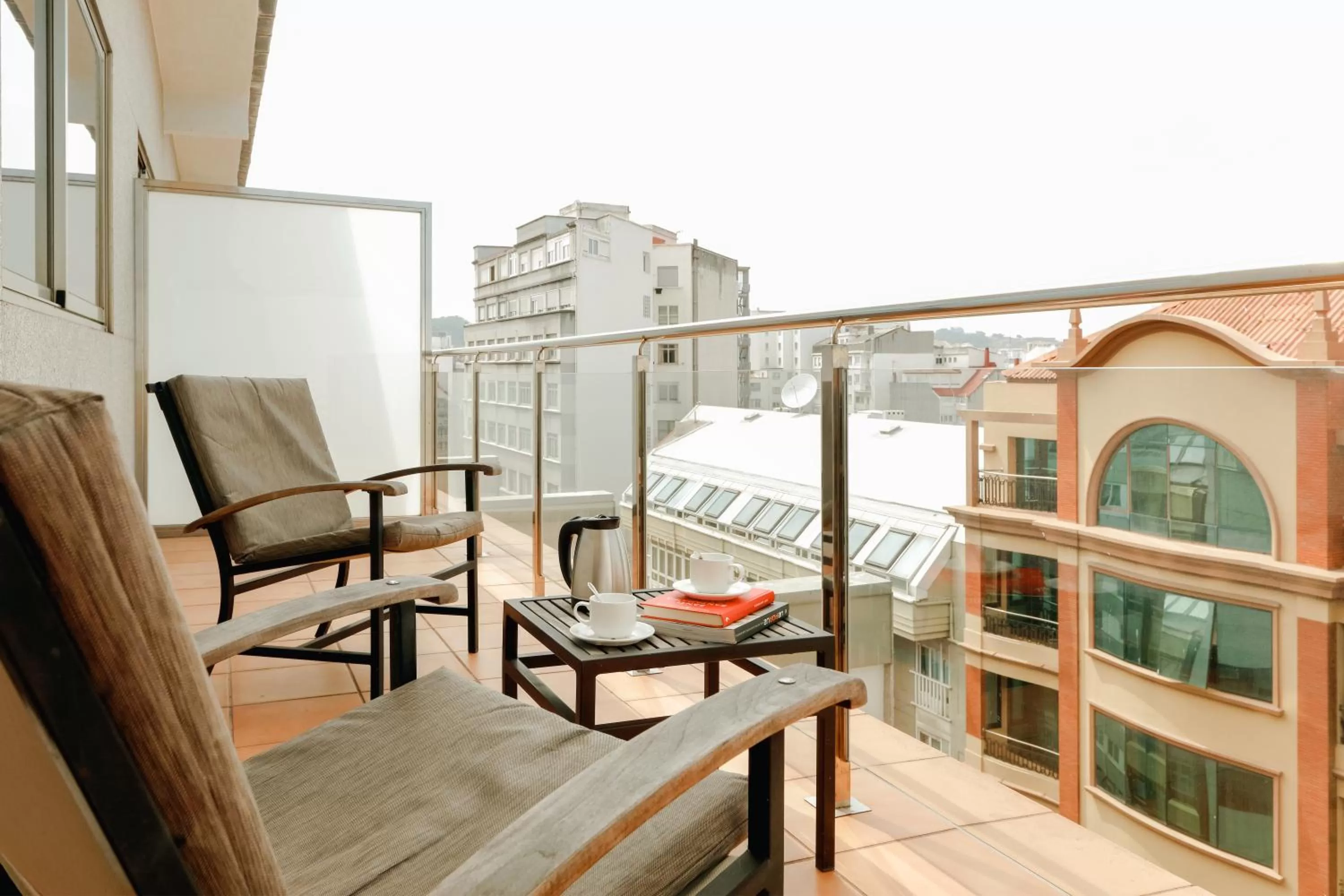 Junior Suite with Terrace in Hesperia A Coruña Centro