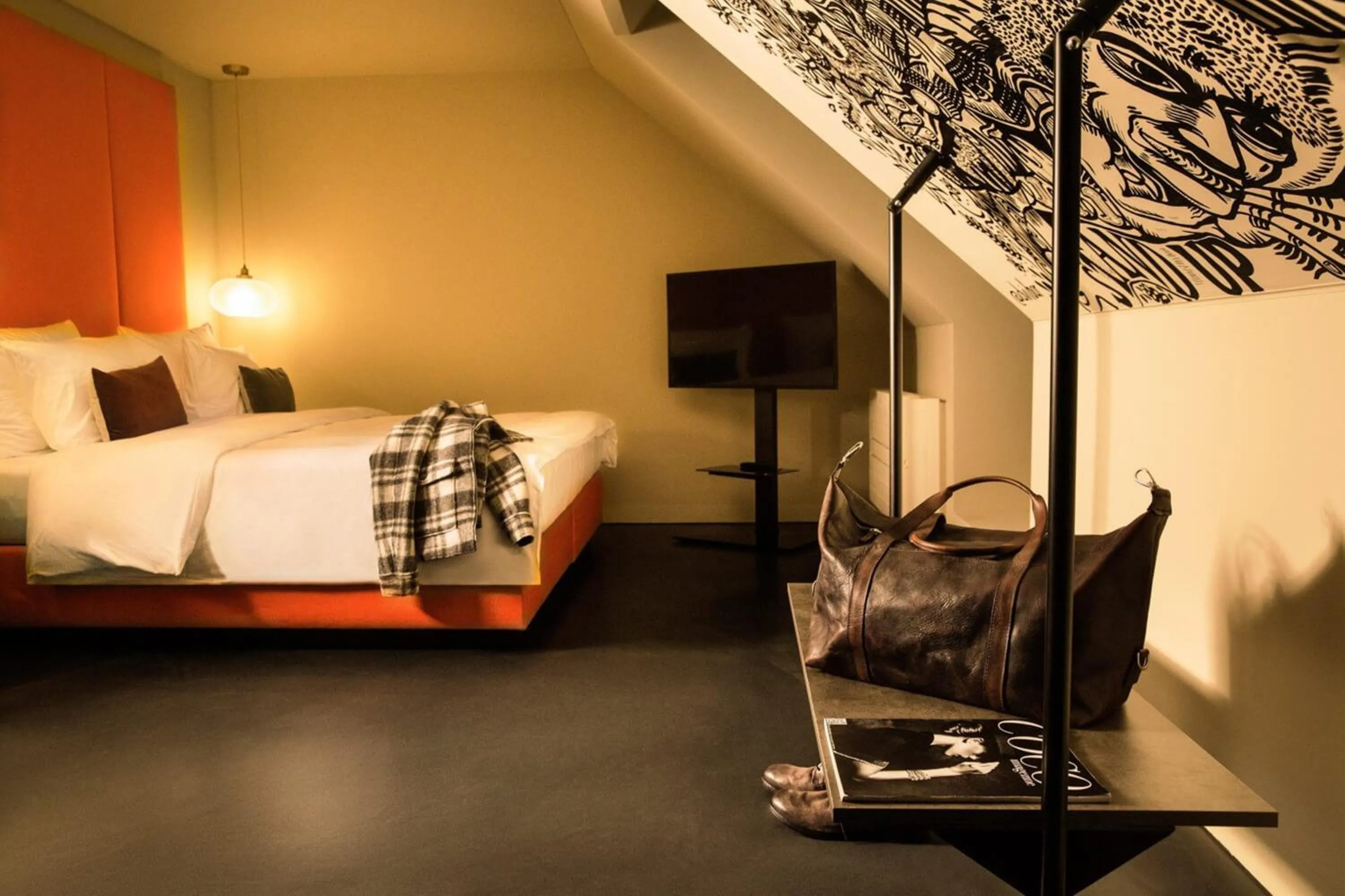 Deluxe Double Room in JAMS Music Hotel Munich