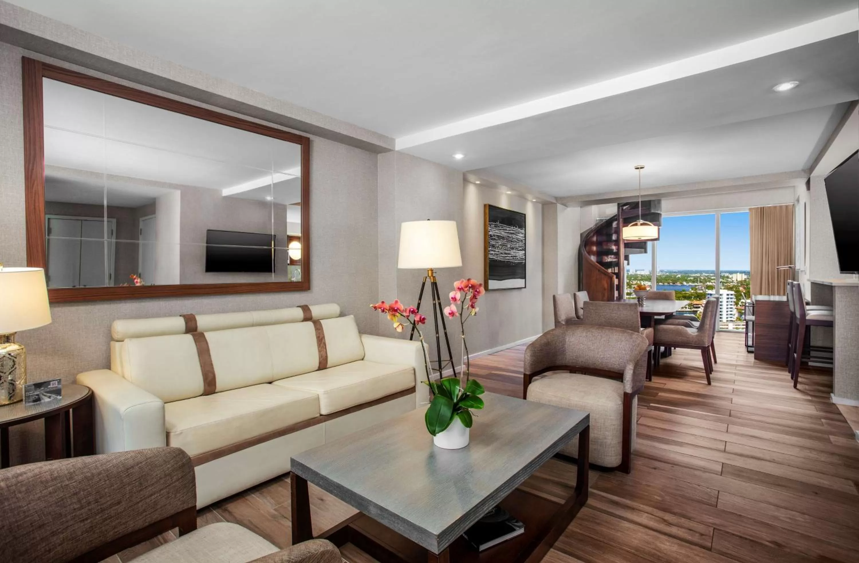 One-Bedroom Poolside Duplex Suite in Conrad Fort Lauderdale Beach