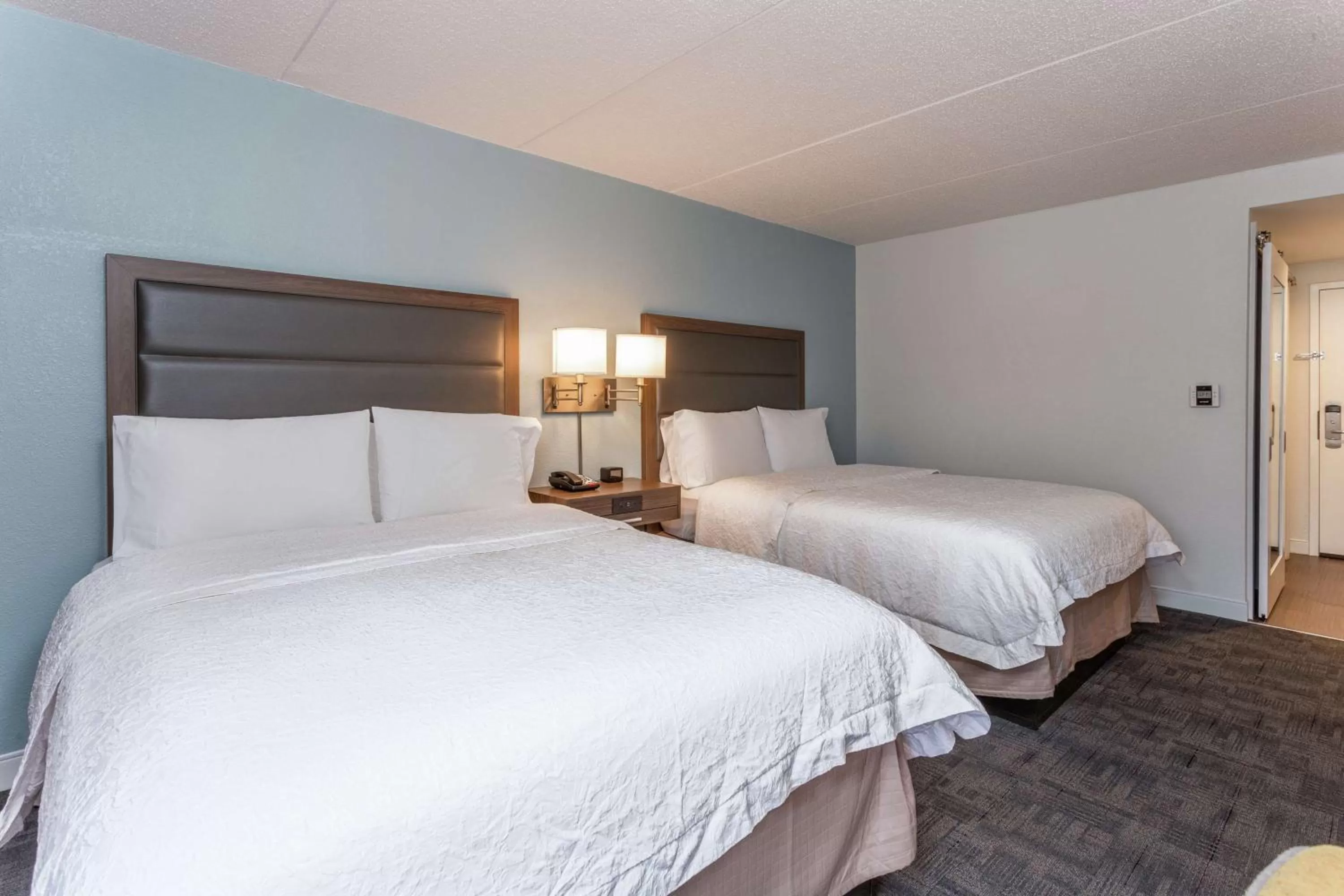 Double Room with Two Double Beds - Non-Smoking in Hampton Inn Groton/Mystic