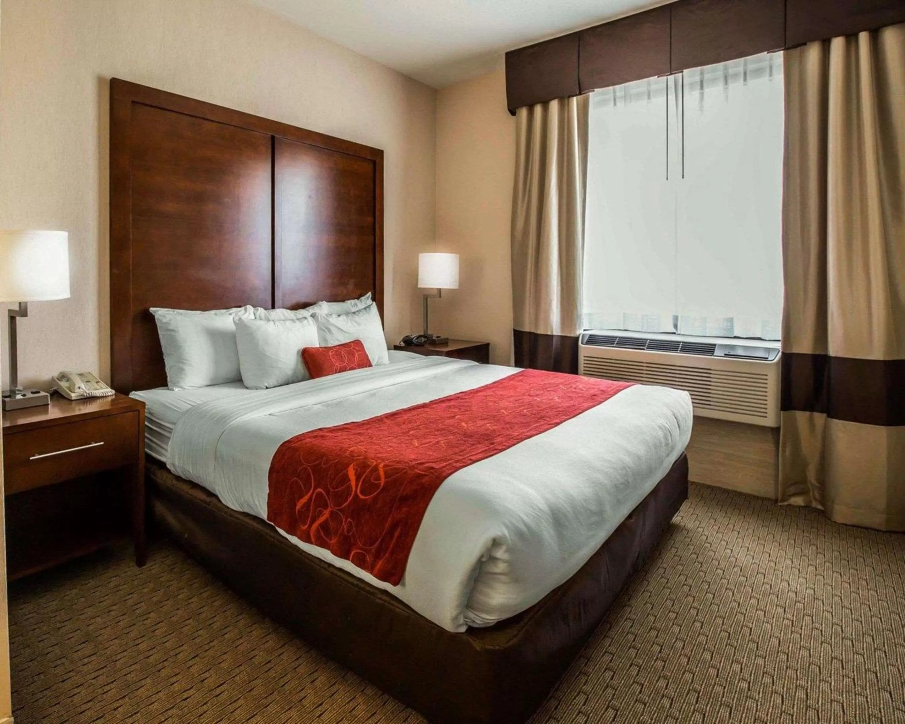 Deluxe King Suite in Comfort Suites Stafford Near Sugarland