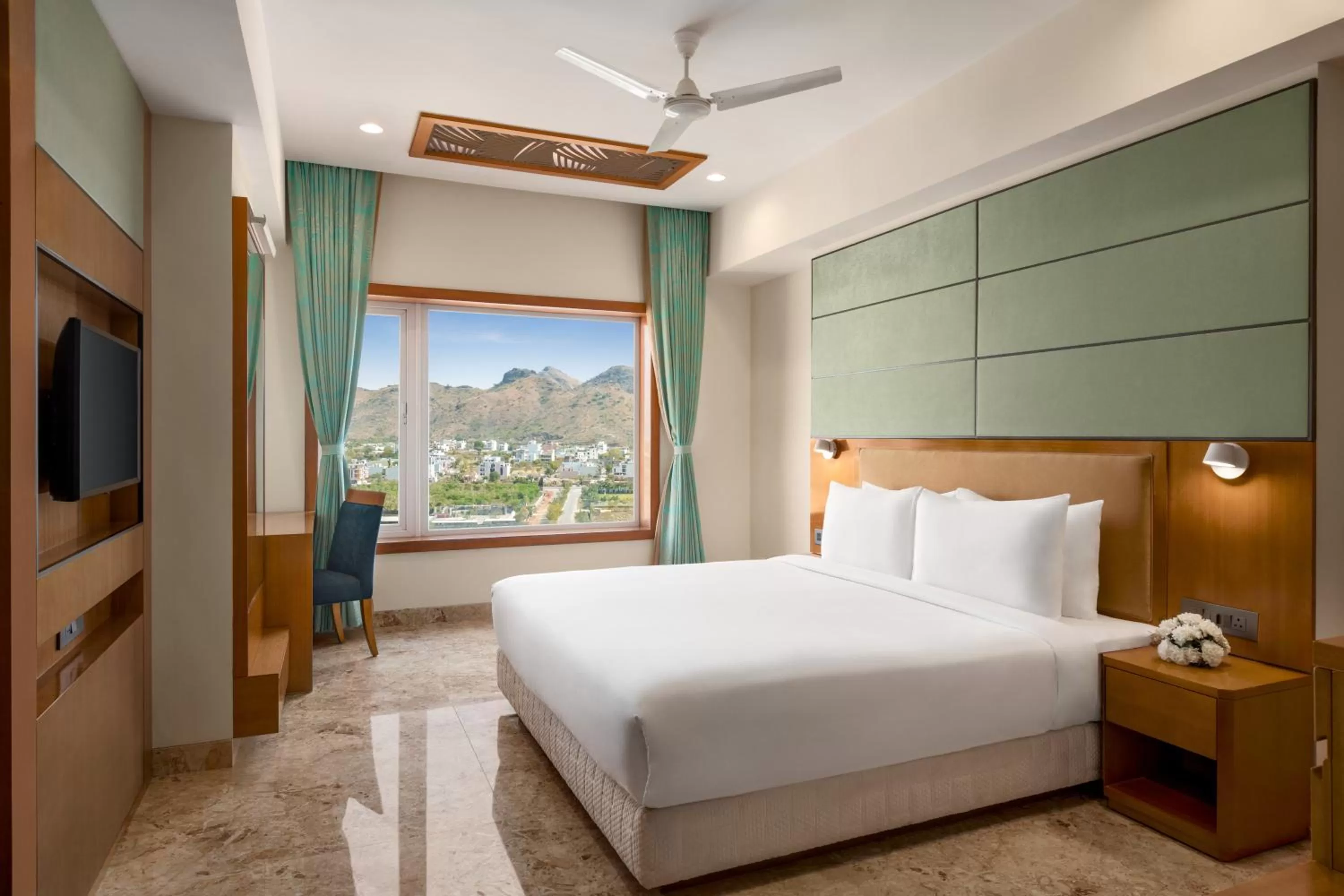 Deluxe King Room - Non-Smoking in Howard Johnson by Wyndham Udaipur Roop Nagar