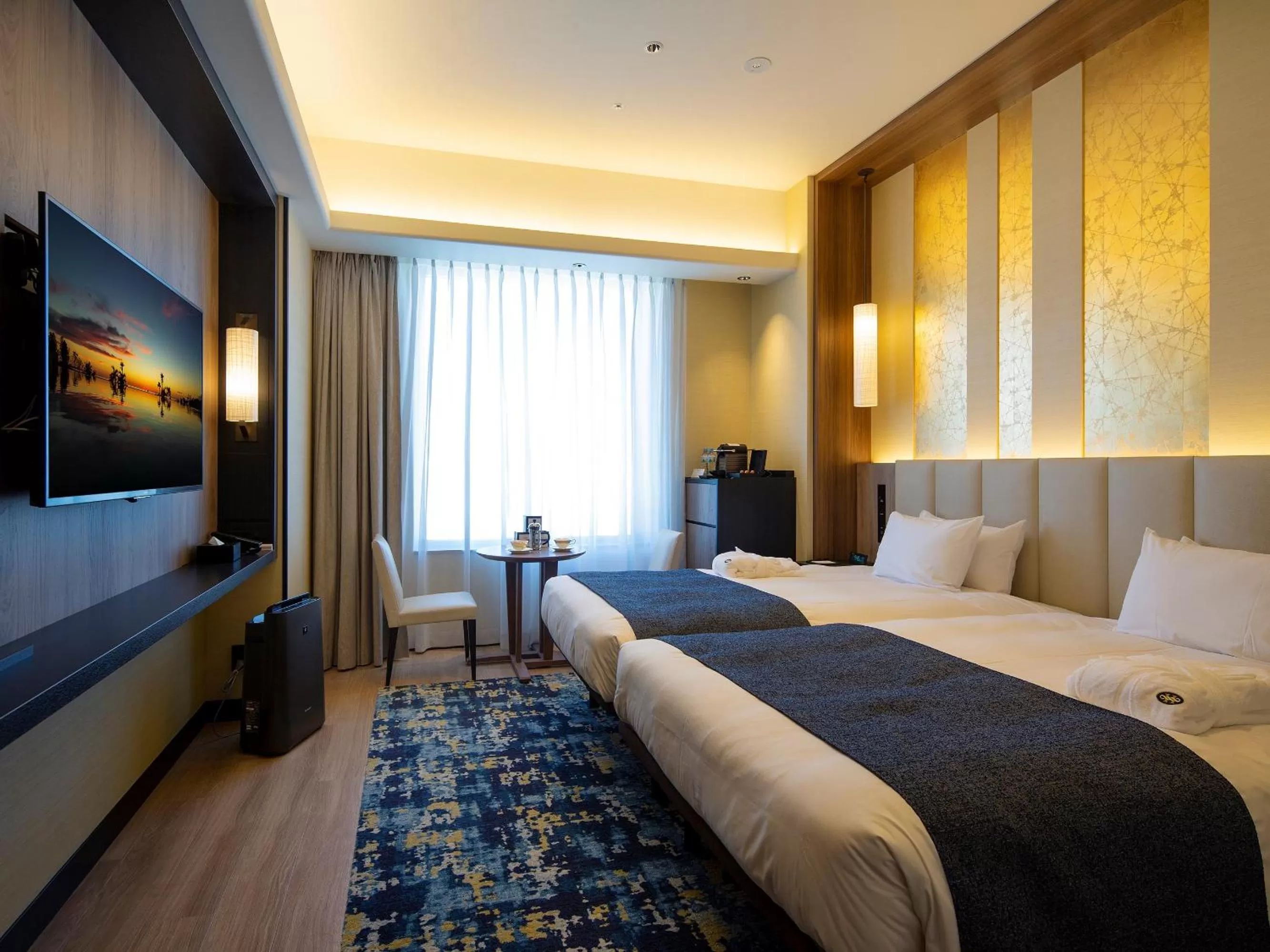 Premium Floor Large Twin Room - Main Building - Non-Smoking in Hotel Monterey Edelhof Sapporo