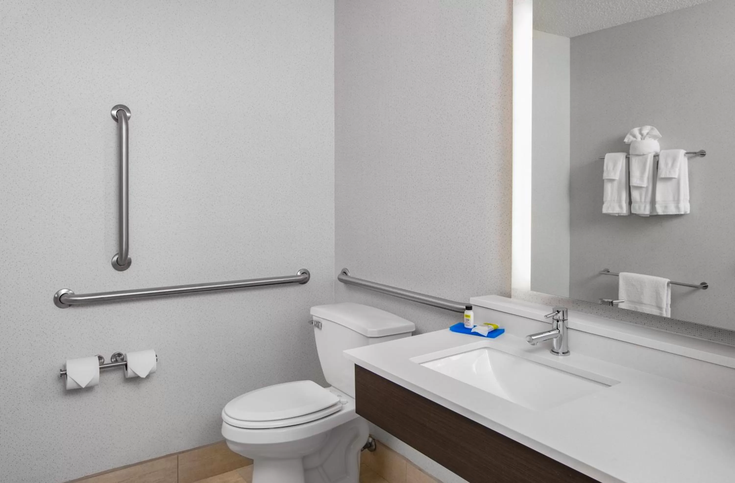 King Room - Disability Access Roll in Shower in Holiday Inn Express Hotel & Suites Altoona-Des Moines by IHG