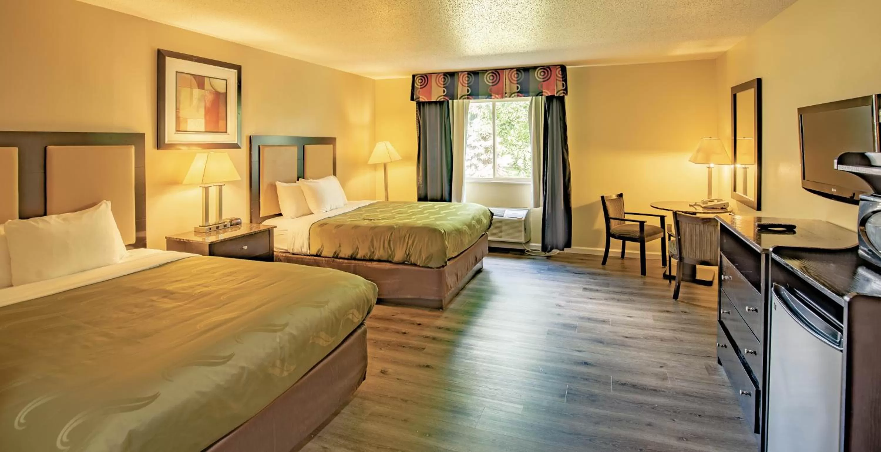 Standard Queen Room with Two Queen Beds - Non Smoking  in Quality Inn & Suites Woodstock near Lake Geneva