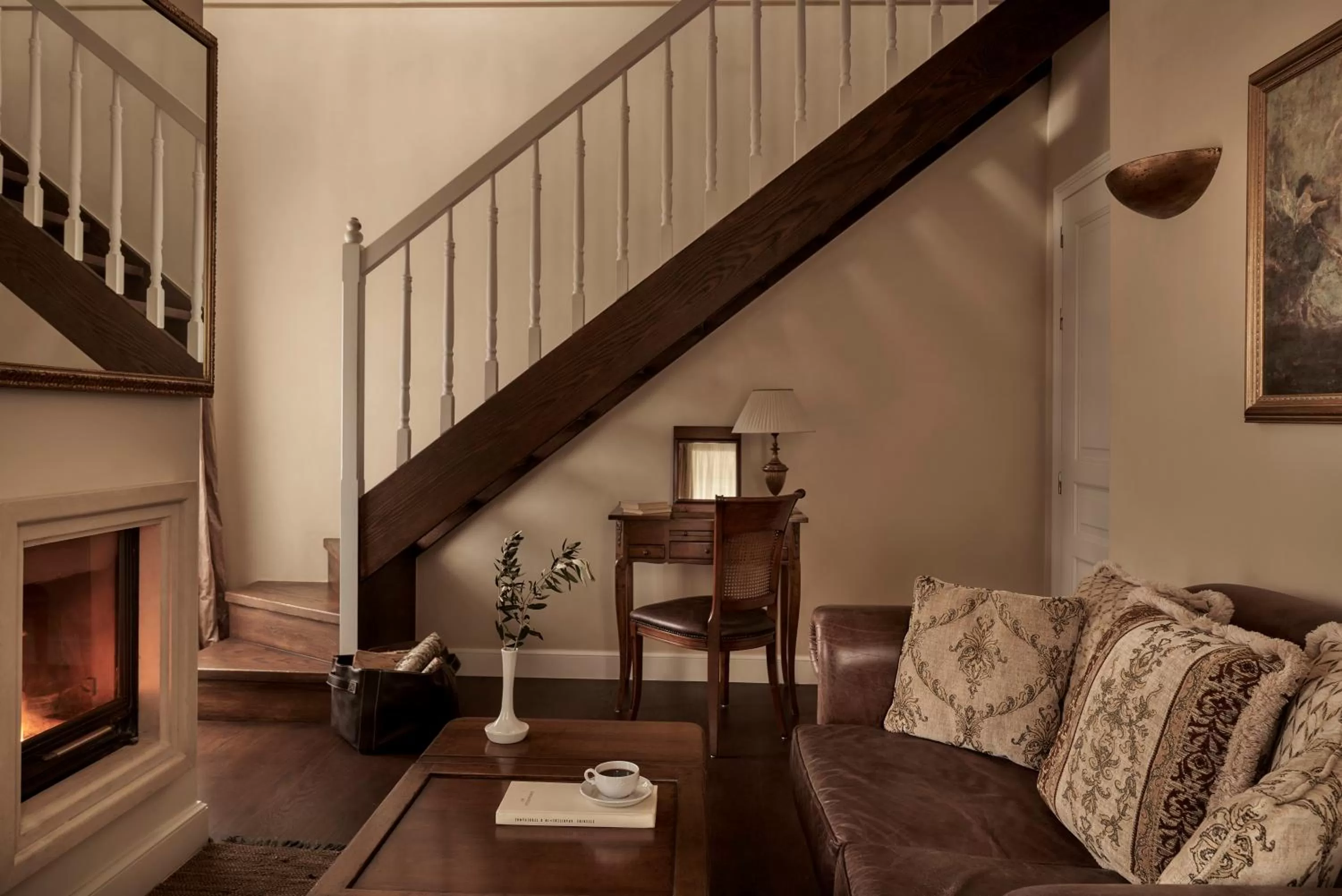  Suite with Fireplace and Partial Sea View - Split Level in Hotel Ippoliti