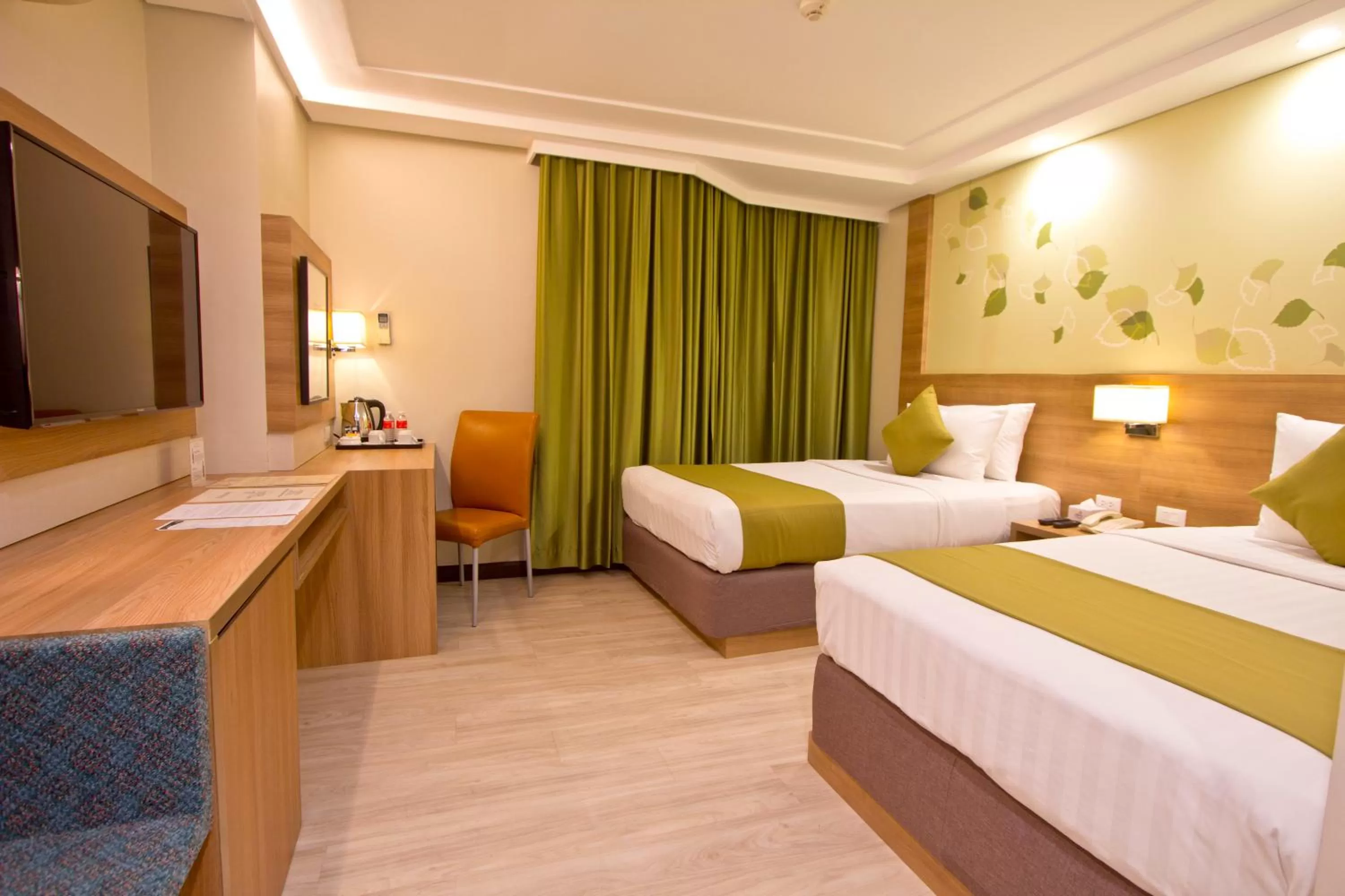 Deluxe Double Room in Crown Regency Hotel Makati