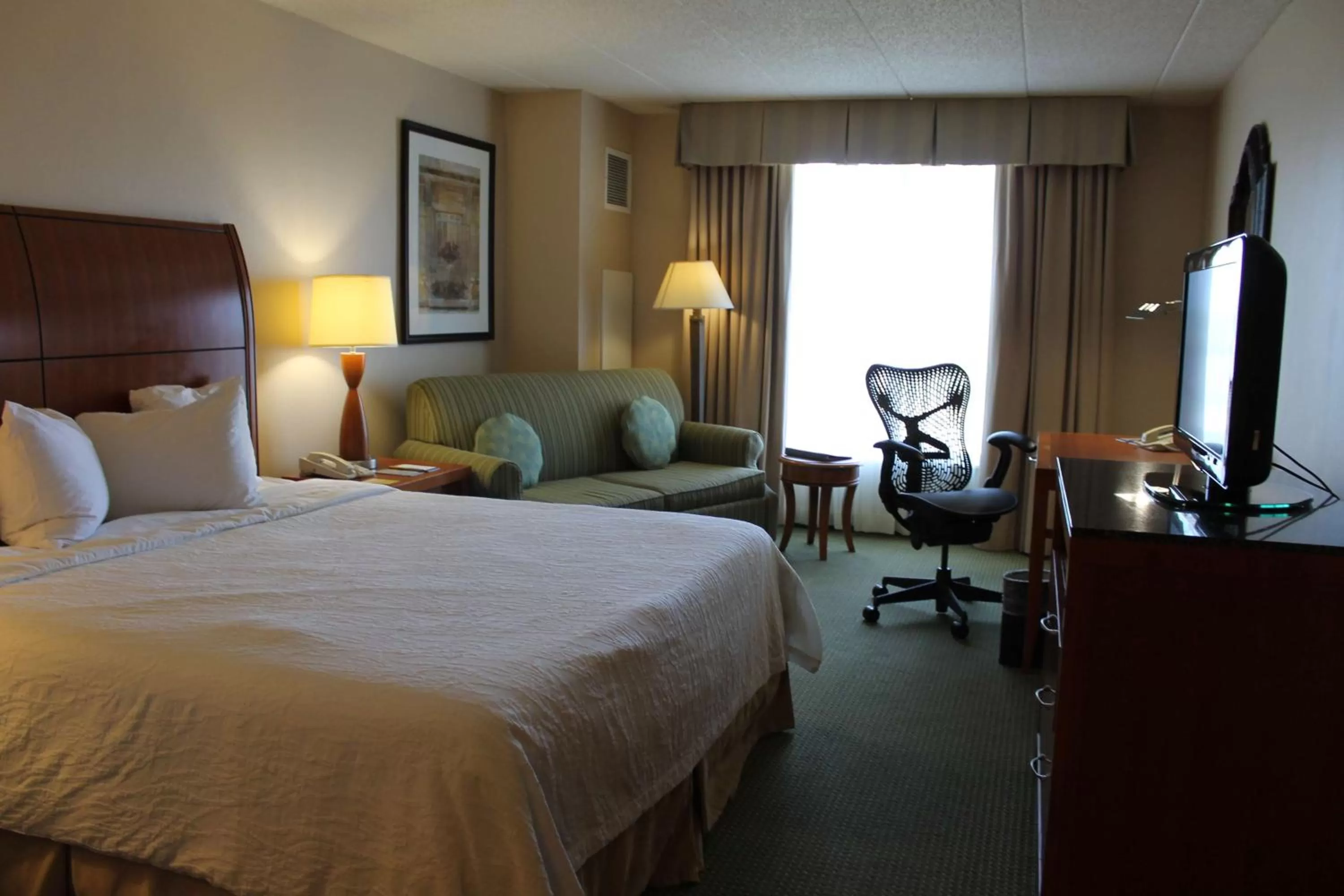 King Room with Whirlpool in Hilton Garden Inn Addison