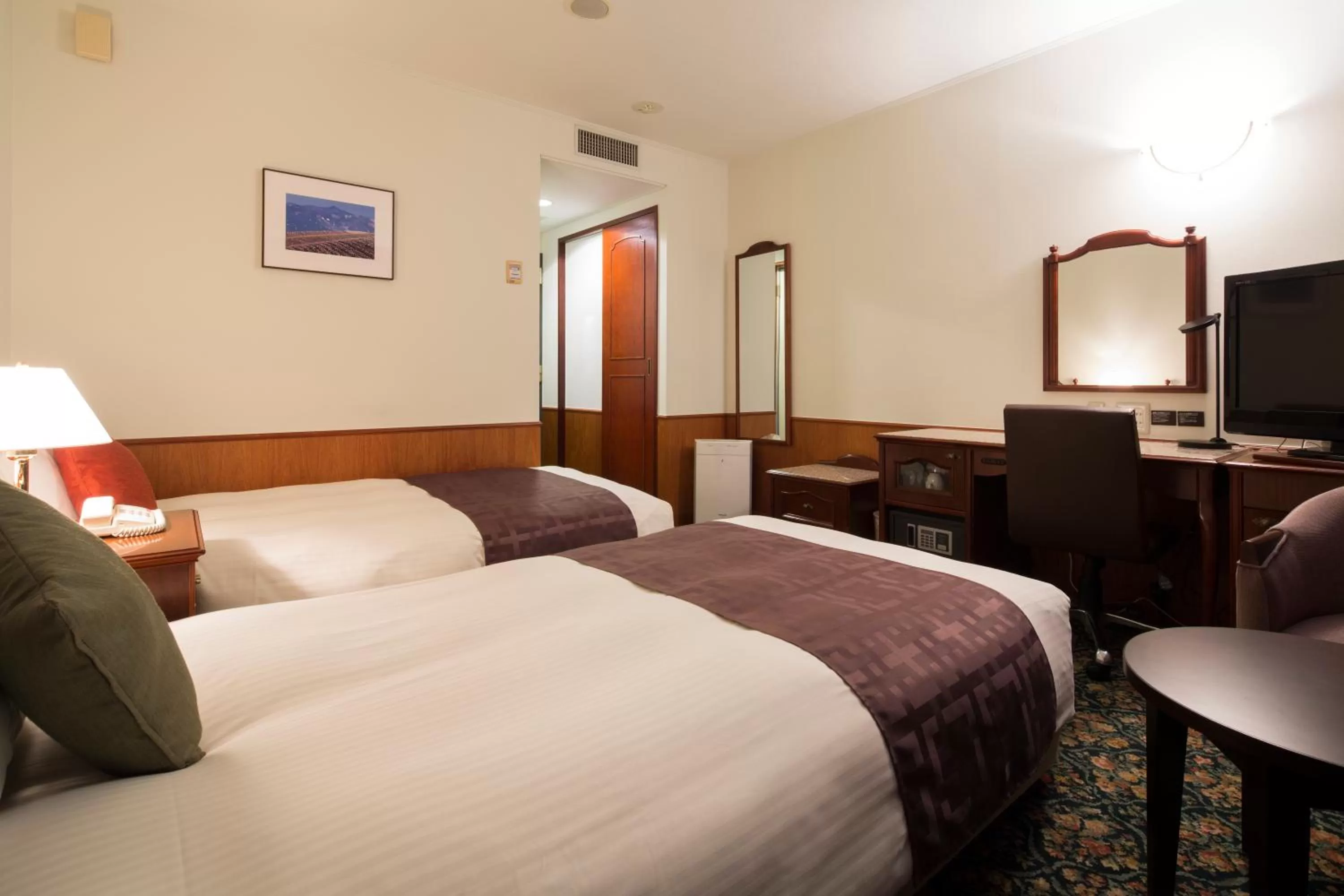 Standard Twin Room - Non-Smoking in Premier Hotel -CABIN- Obihiro