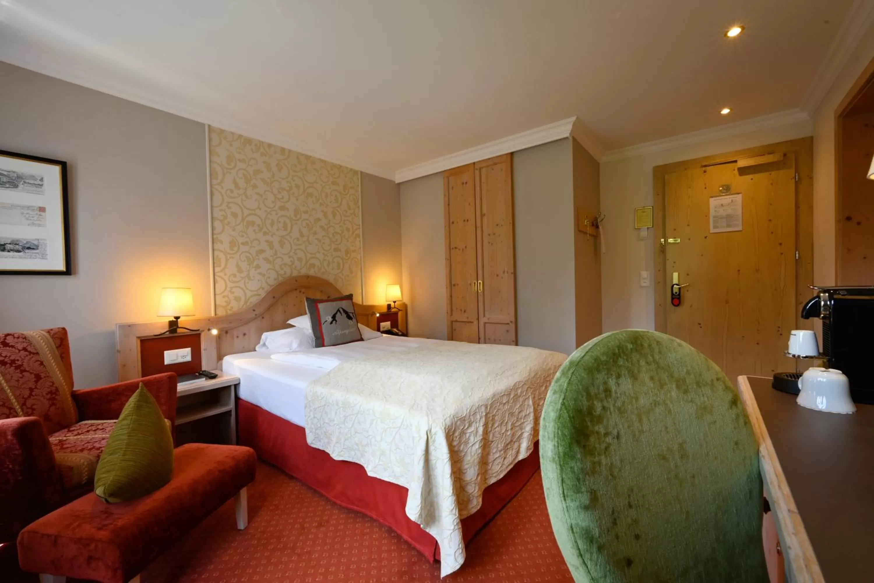 Superior Single Room - Eiger view in Romantik Hotel Schweizerhof