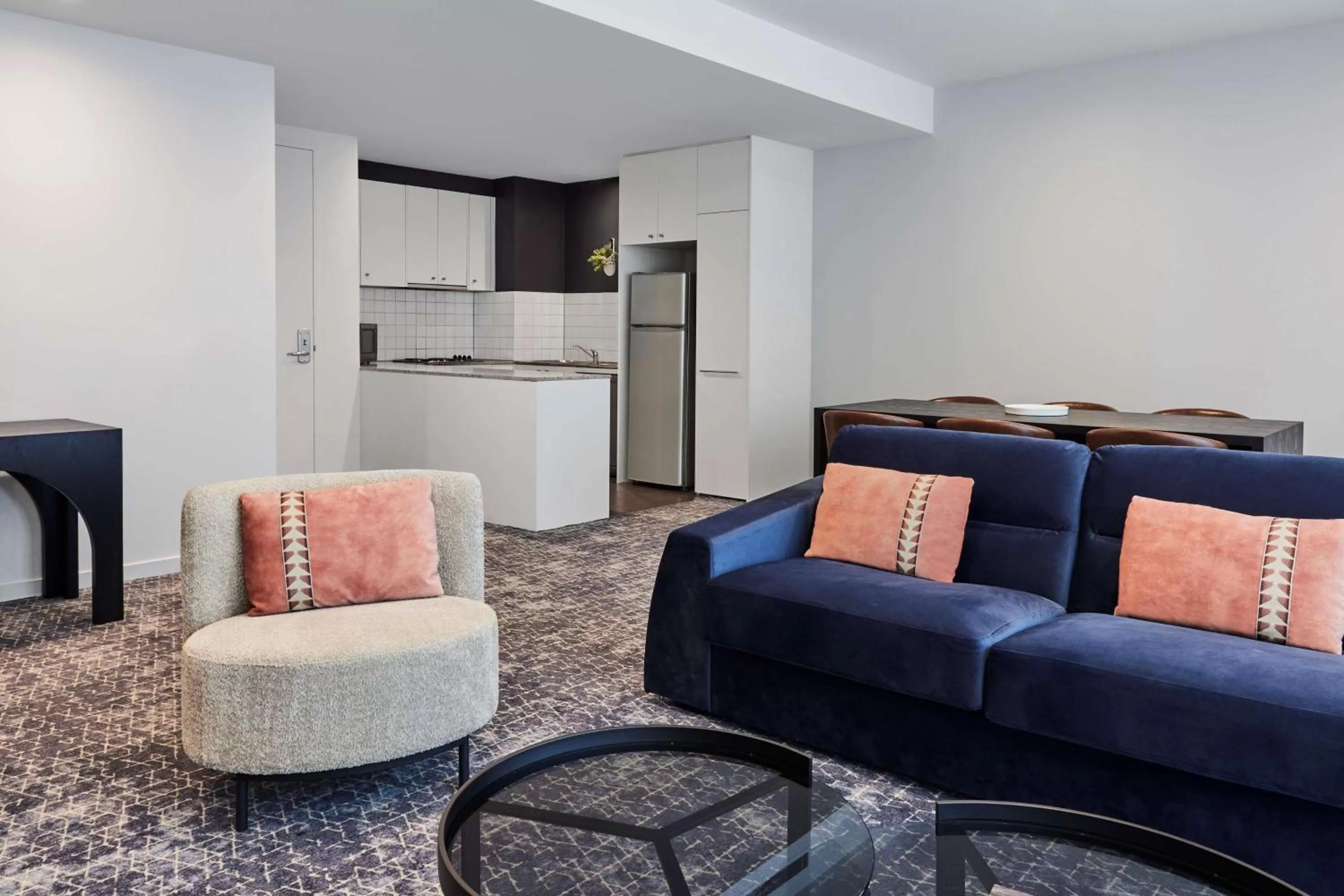 One-Bedroom Apartment with Garden View in Adina Apartment Hotel Melbourne Flinders Street