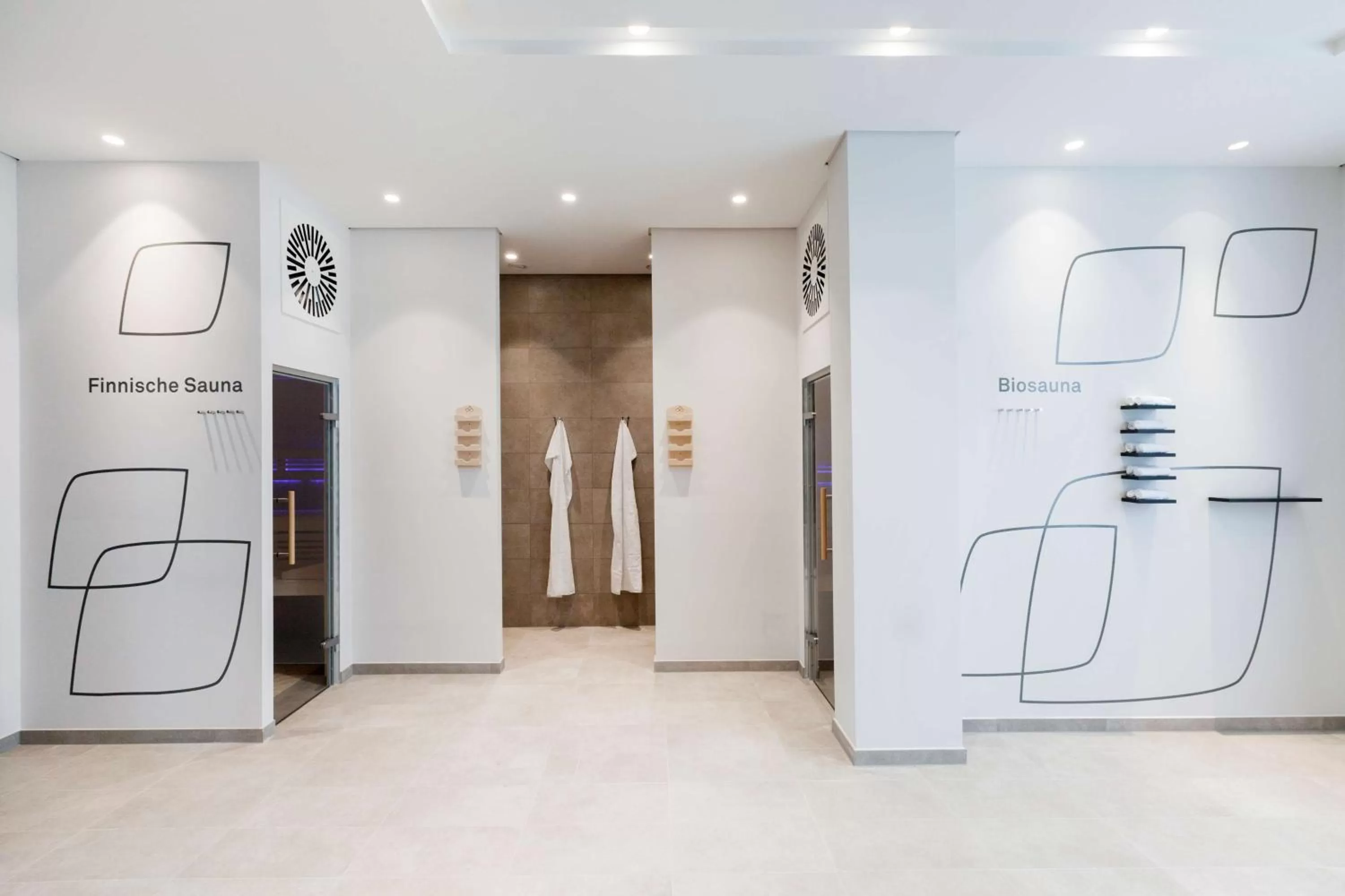 Spa and wellness centre/facilities in Radisson Blu Hotel, Mannheim