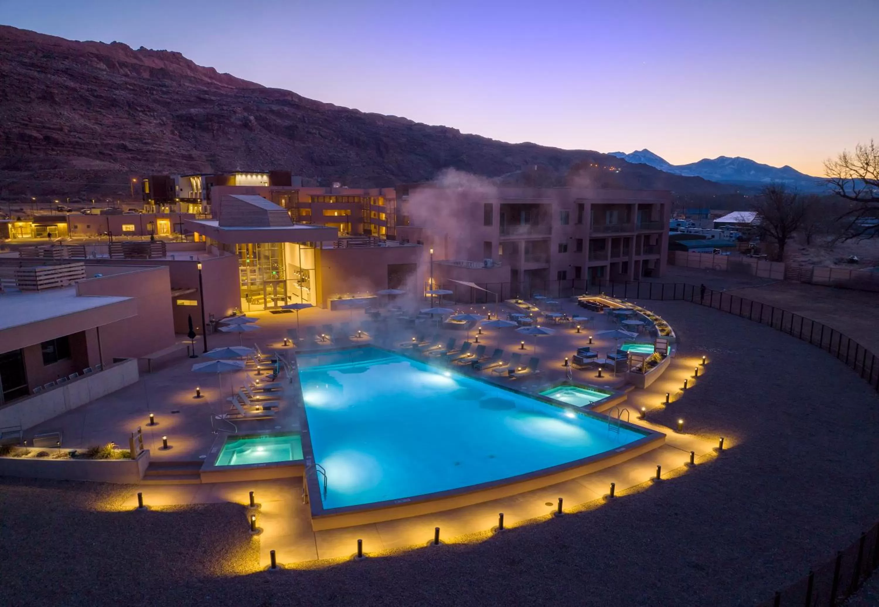 Swimming pool in WorldMark Moab