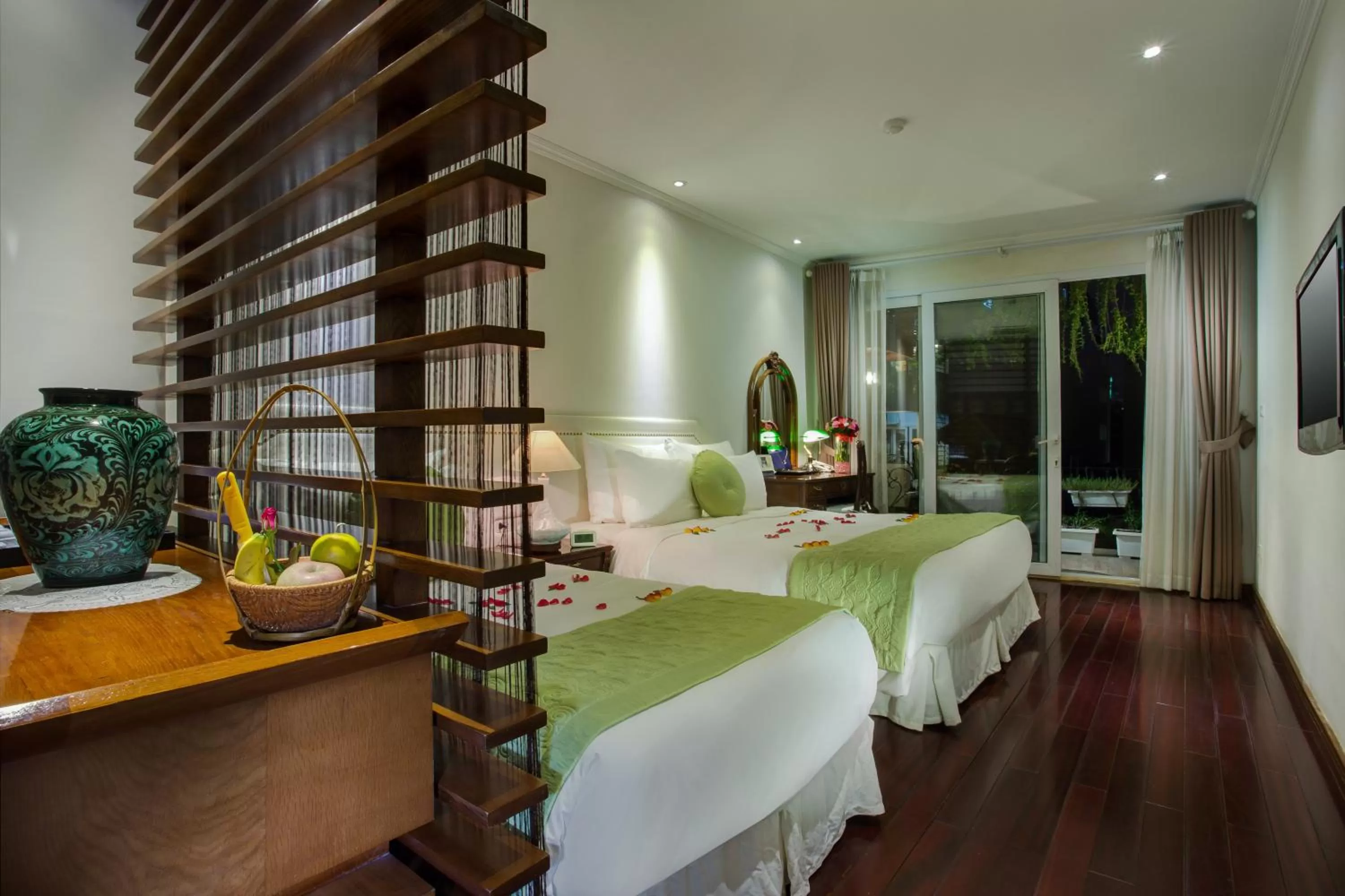 Family Suite with Balcony in Mercury Central Hotel Hanoi