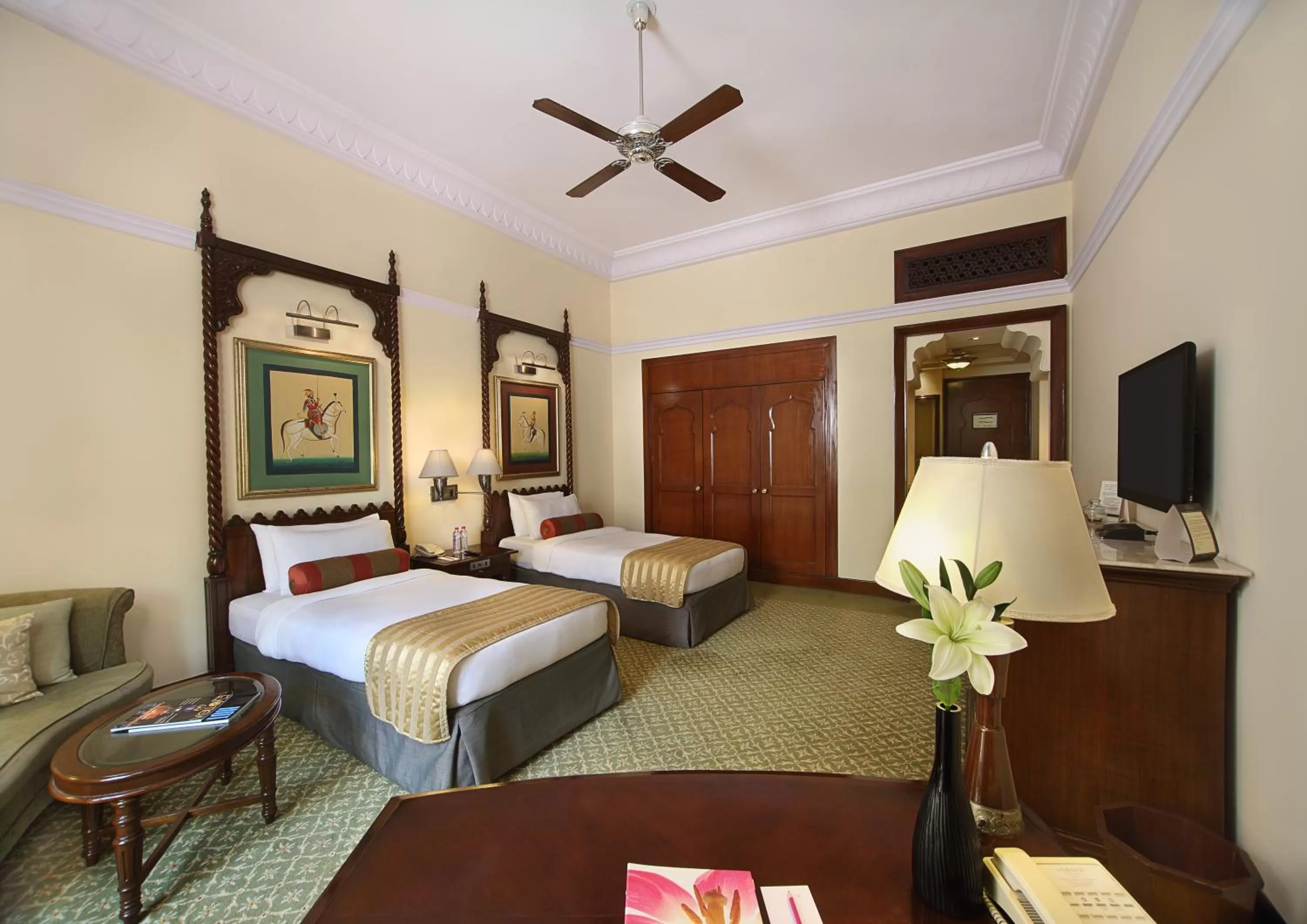 Luxury Room Garden View Twin Bed - single occupancy in Taj Hari Mahal Jodhpur