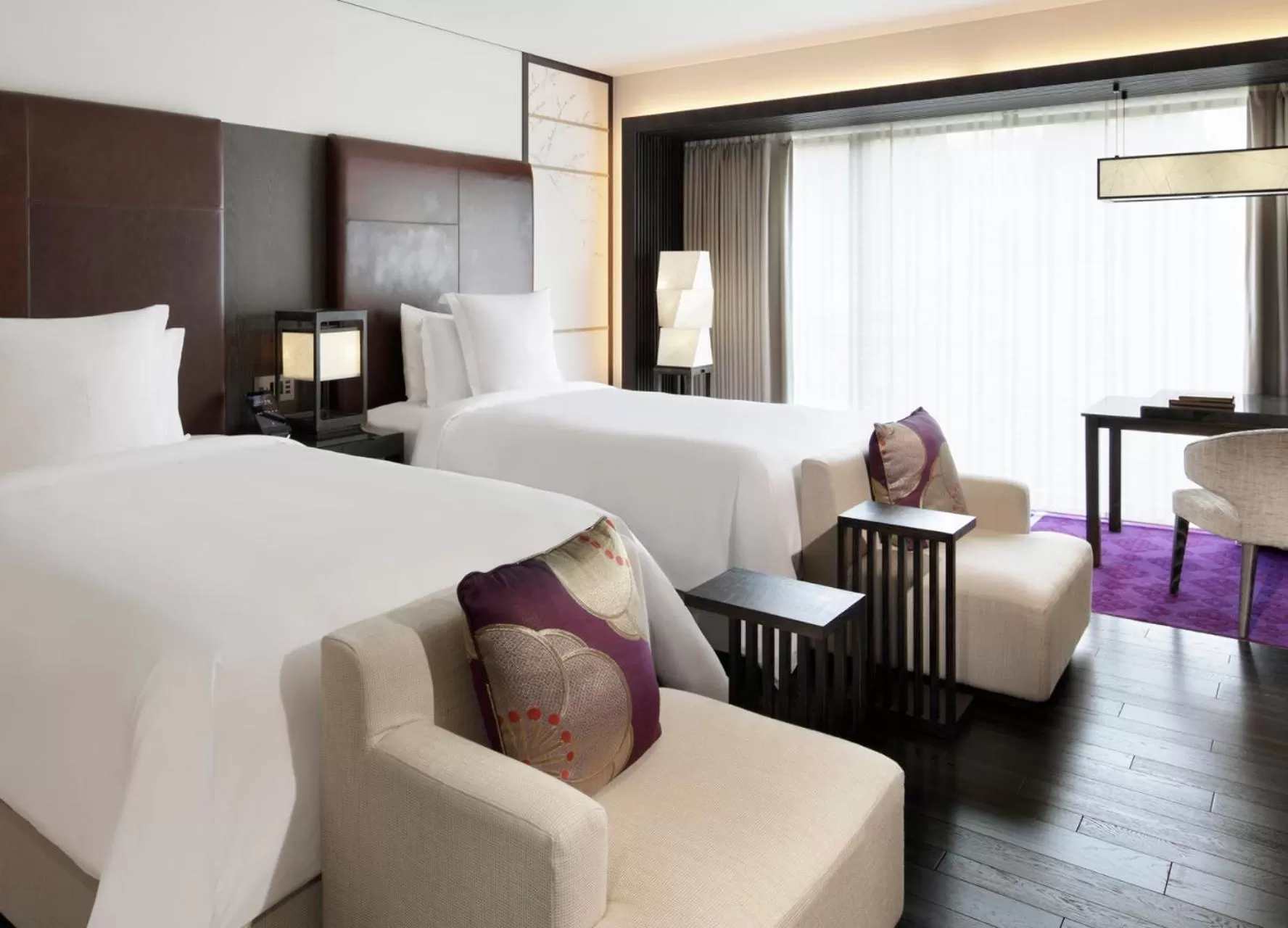 Deluxe Twin Room in Four Seasons Hotel Kyoto