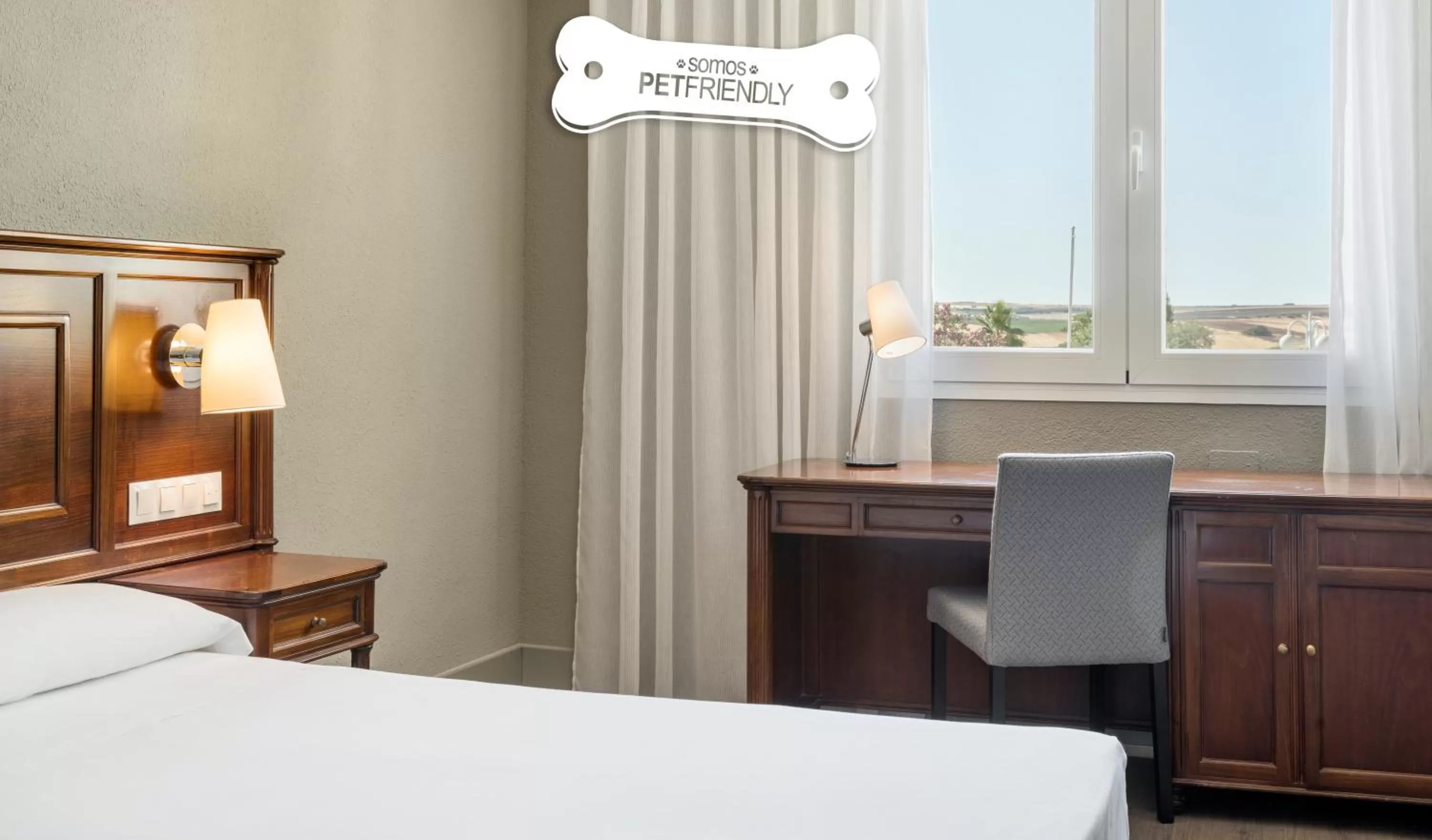 Double Room Pet Friendly in Hotel Ilunion Las Lomas