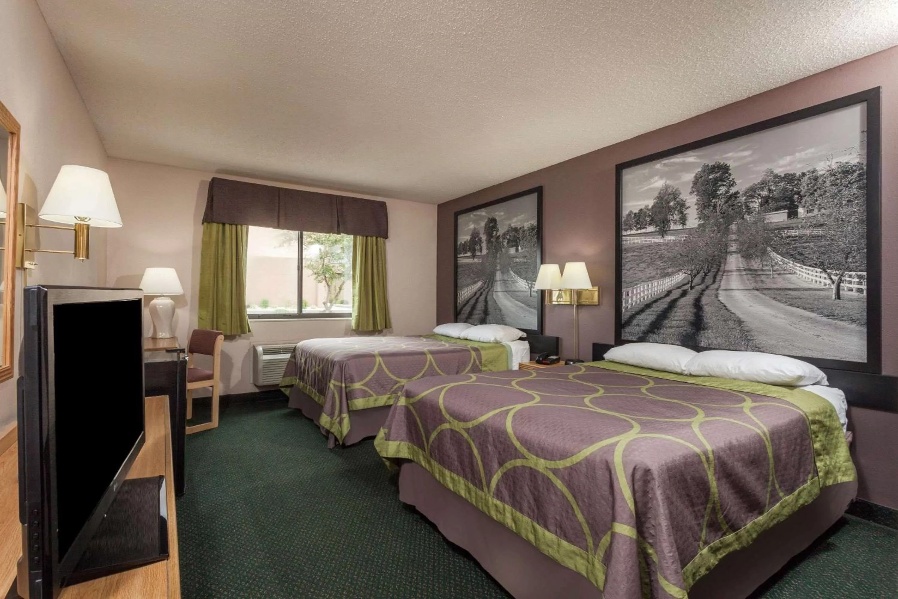 Double Room with Two Double Beds - Mobility Access/Non-Smoking in Super 8 by Wyndham Carrollton