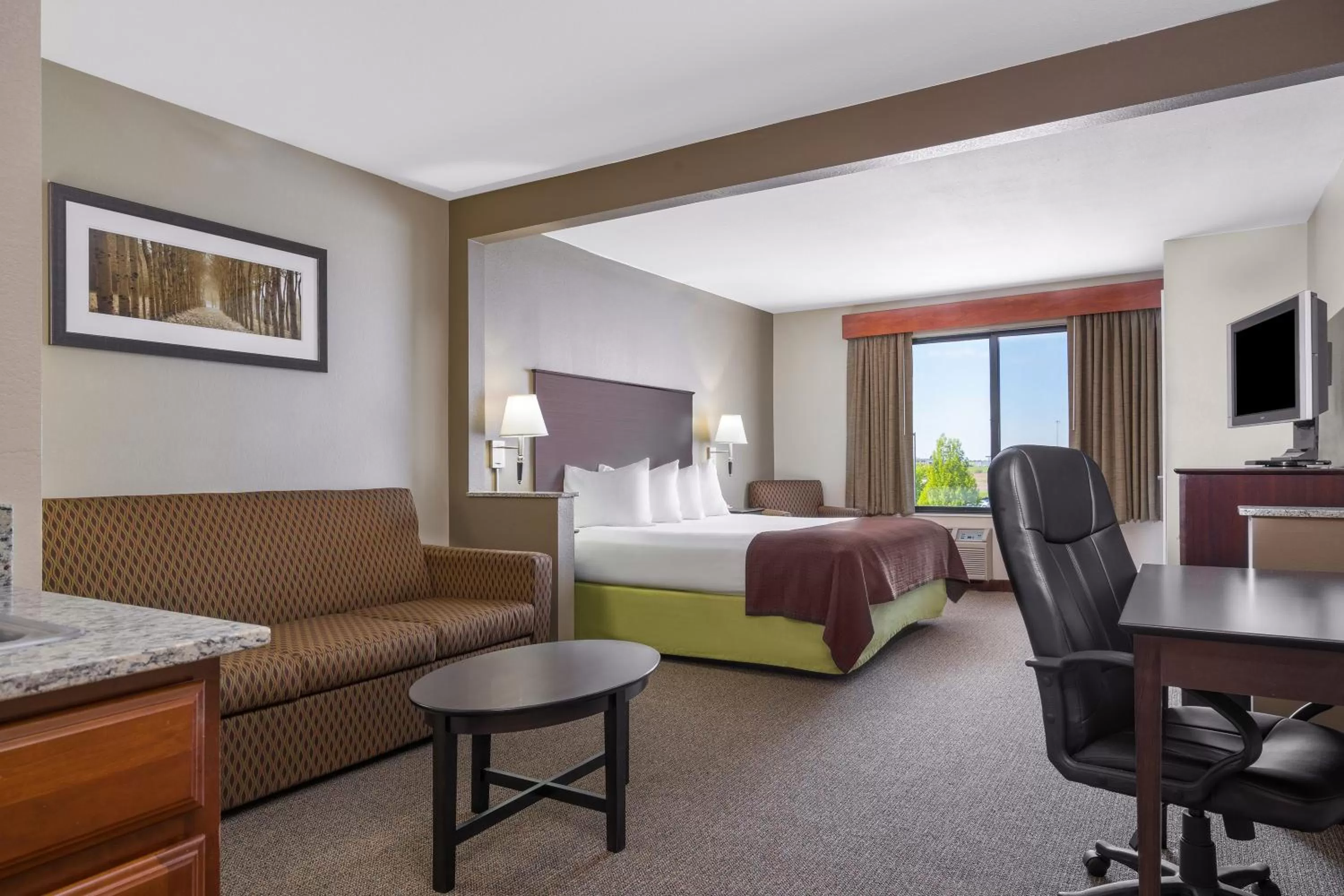 Studio King Suite - Non-Smoking in AmericInn by Wyndham Rochester
