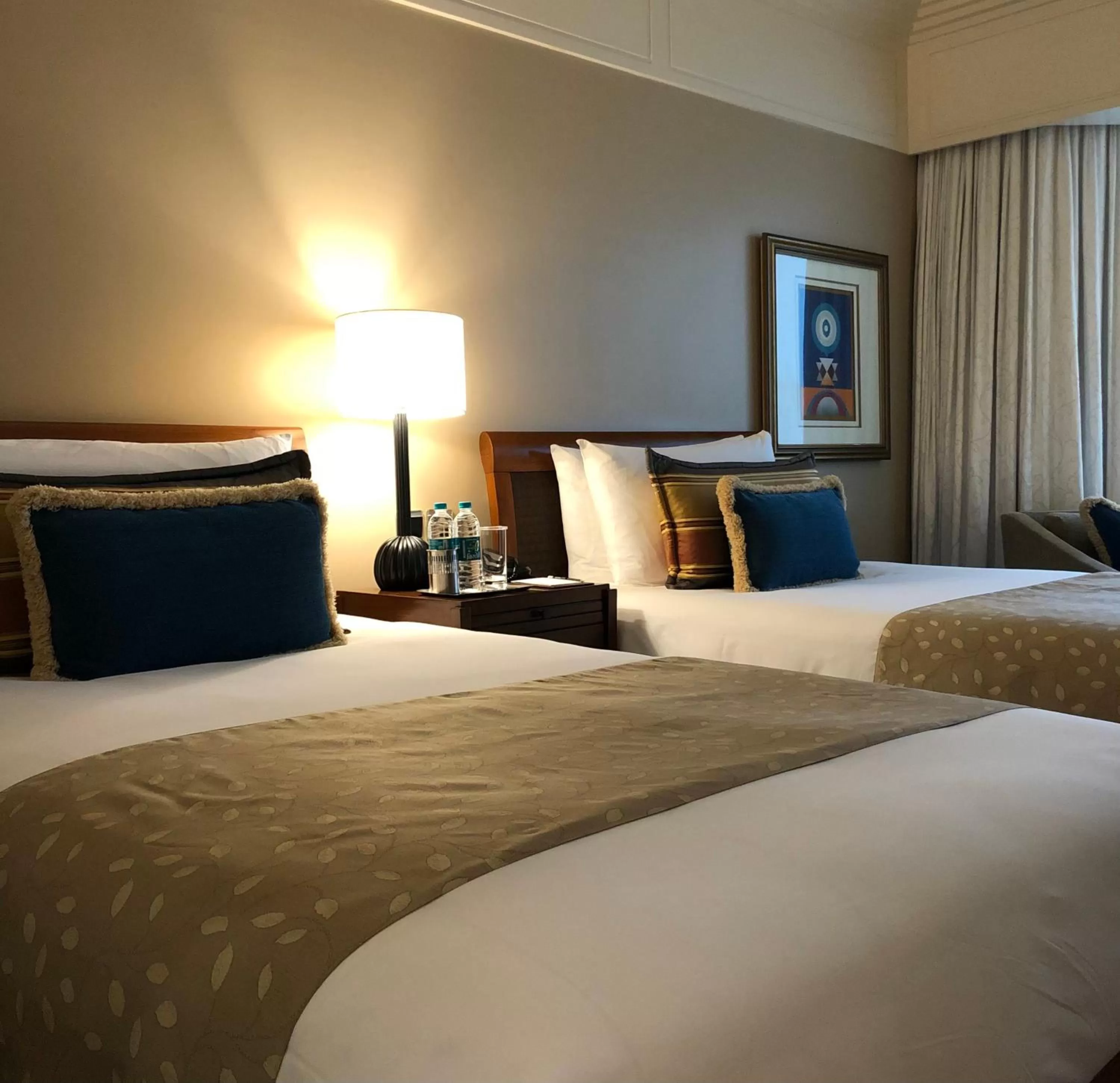 Premier City View Room with 1+1 Happy hours are from 5pm to 7pm at 6 degrees on selected brands - single occupancy in The Leela Mumbai