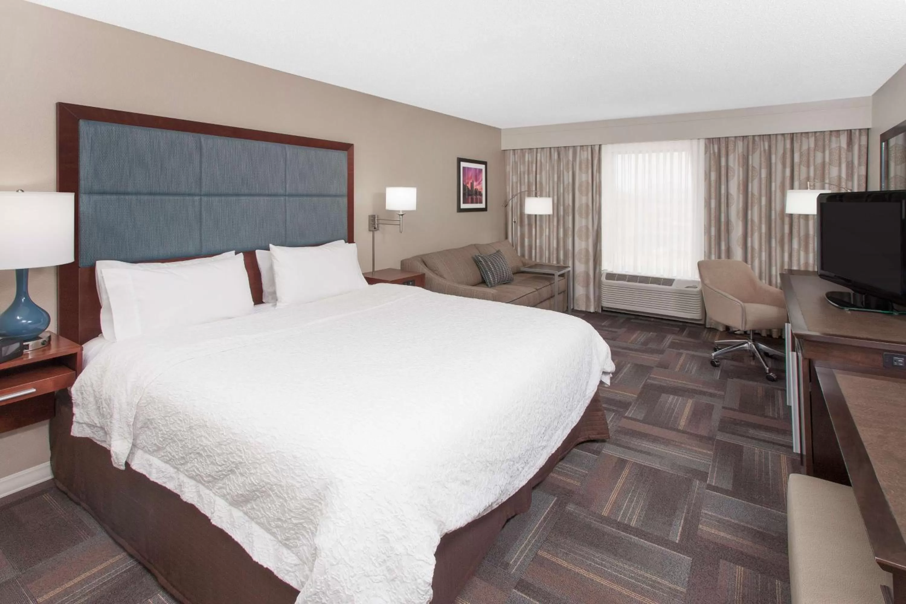 King Room with King Bed - Non-Smoking in Hampton Inn & Suites Munster