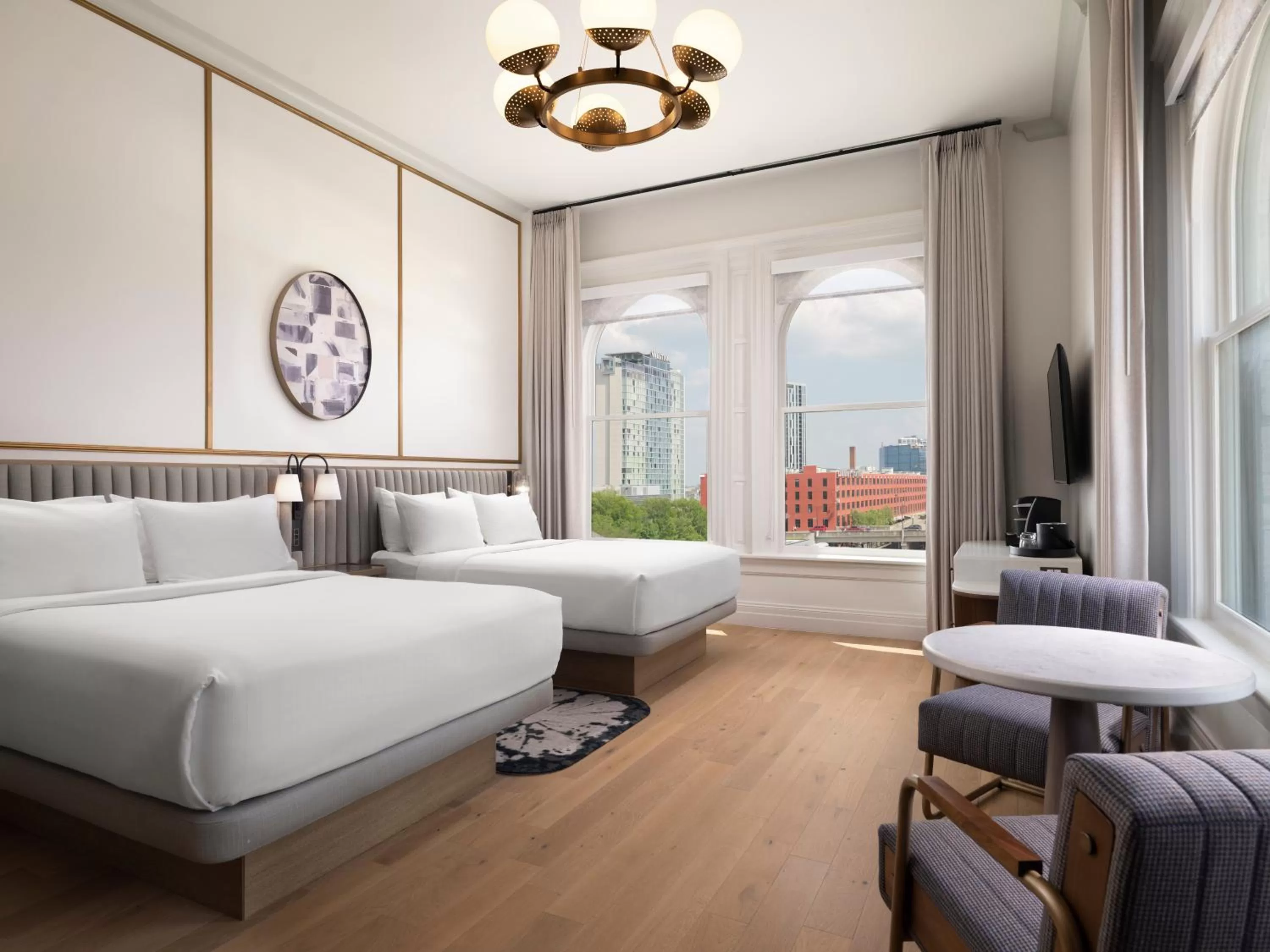 Deluxe Two Queen Beds in The Union Station Nashville Yards, Autograph Collection