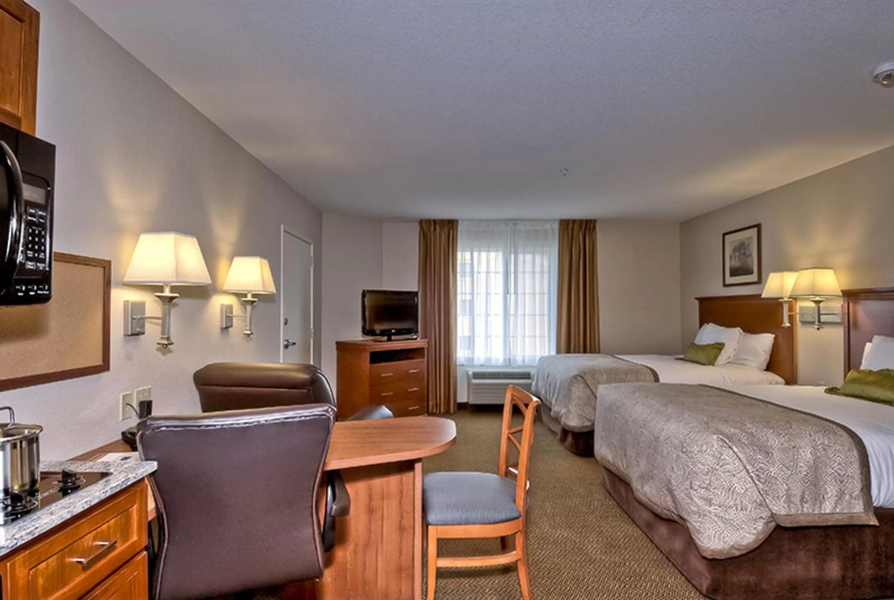 Studio Suite with Two Queen Beds in Candlewood Suites Burlington by IHG