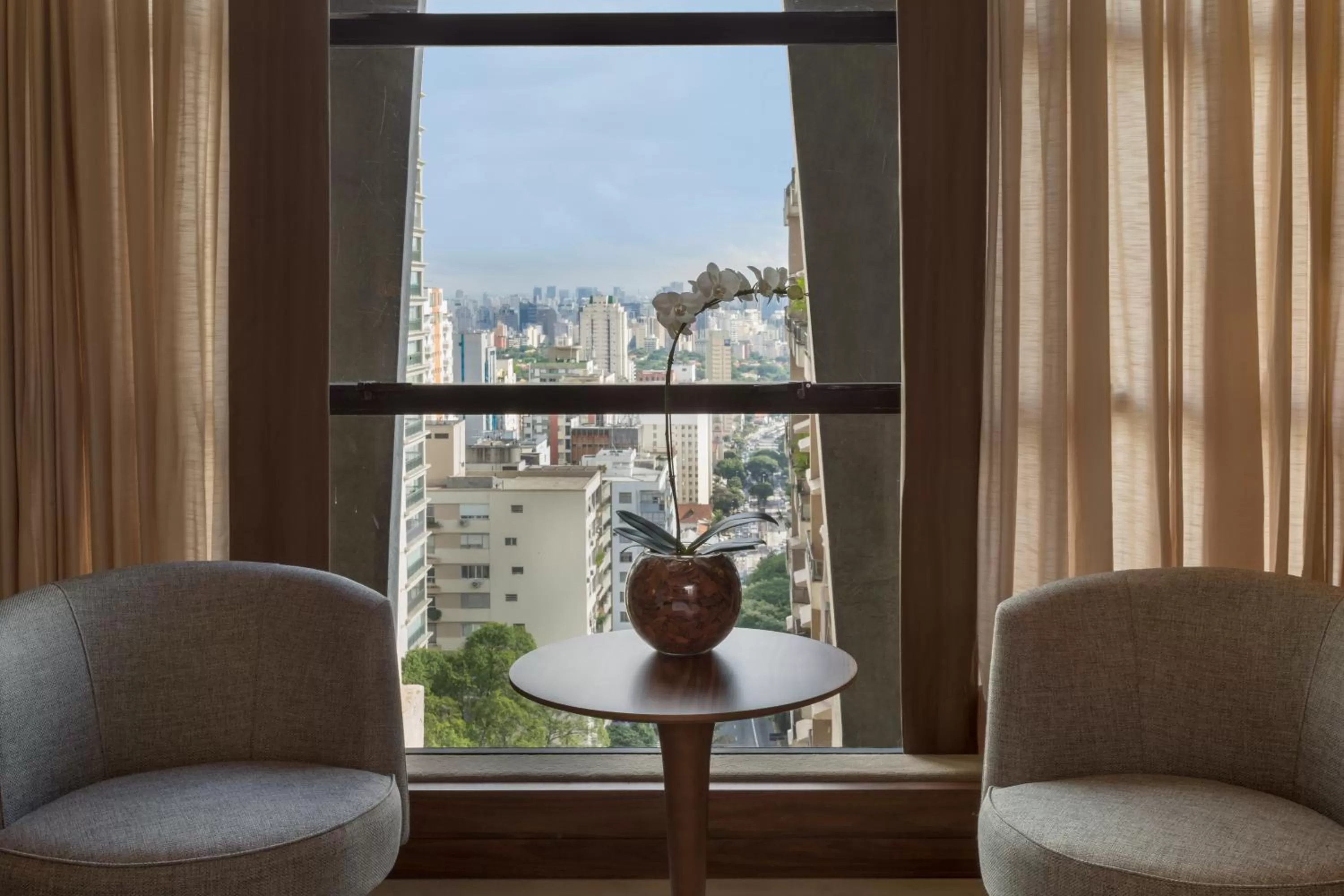 Deluxe Plus Twin Room City View in Tivoli Mofarrej São Paulo