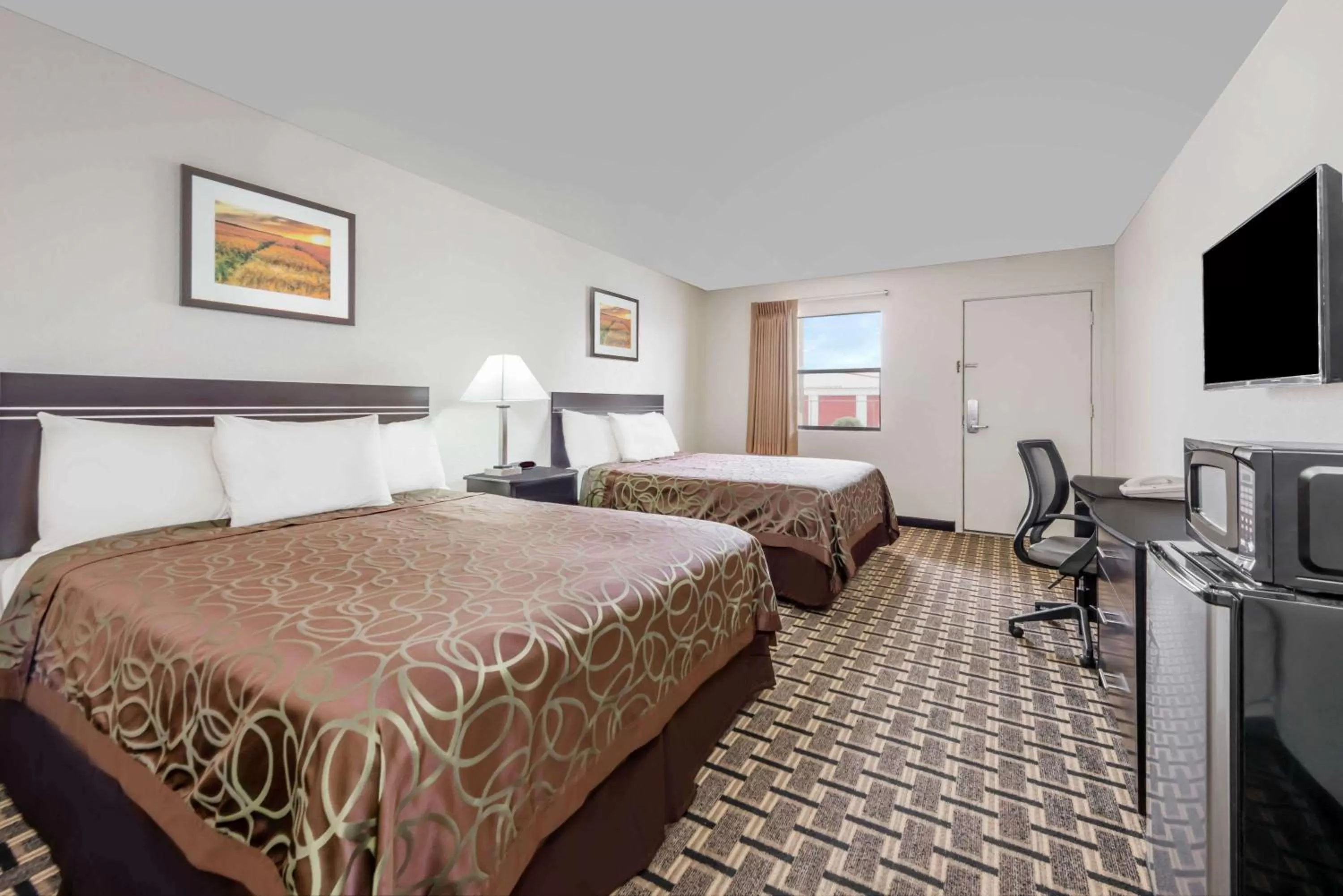 Queen Room with Two Queen Beds - Non-Smoking in Knights Inn - Slaton